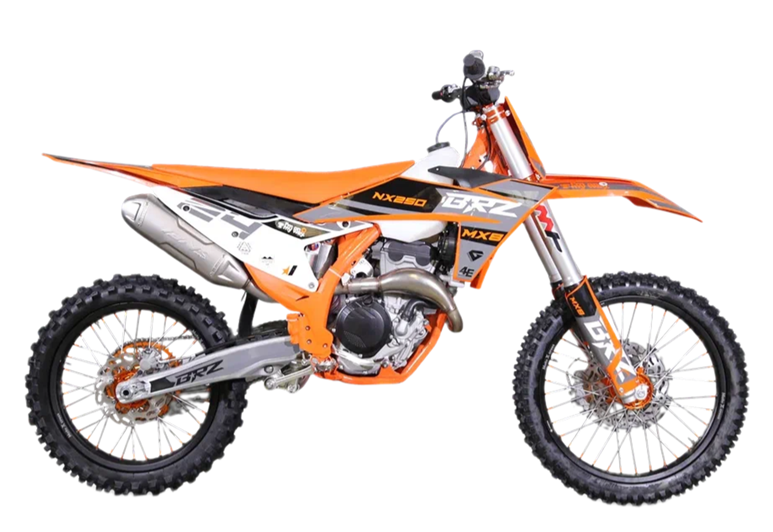 Мотоцикл BRZ MX8 NX250 24 (Пробег 1 час)