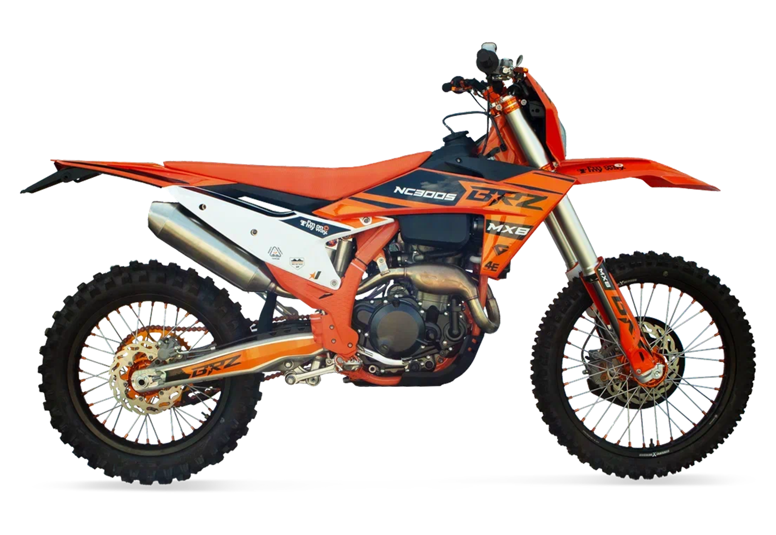 Мотоцикл BRZ MX8 NC300s 24 (Пробег 1 час)