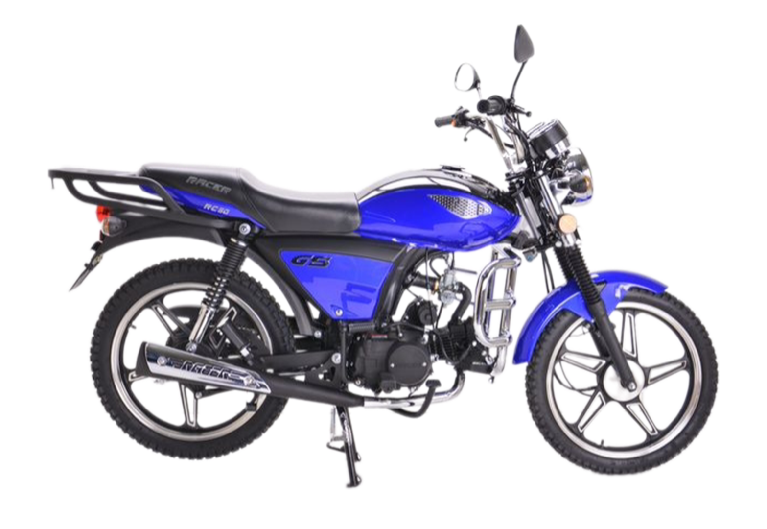 Мопед Racer RC50 Alpha + ЦПГ 110 (синий) (Россия)