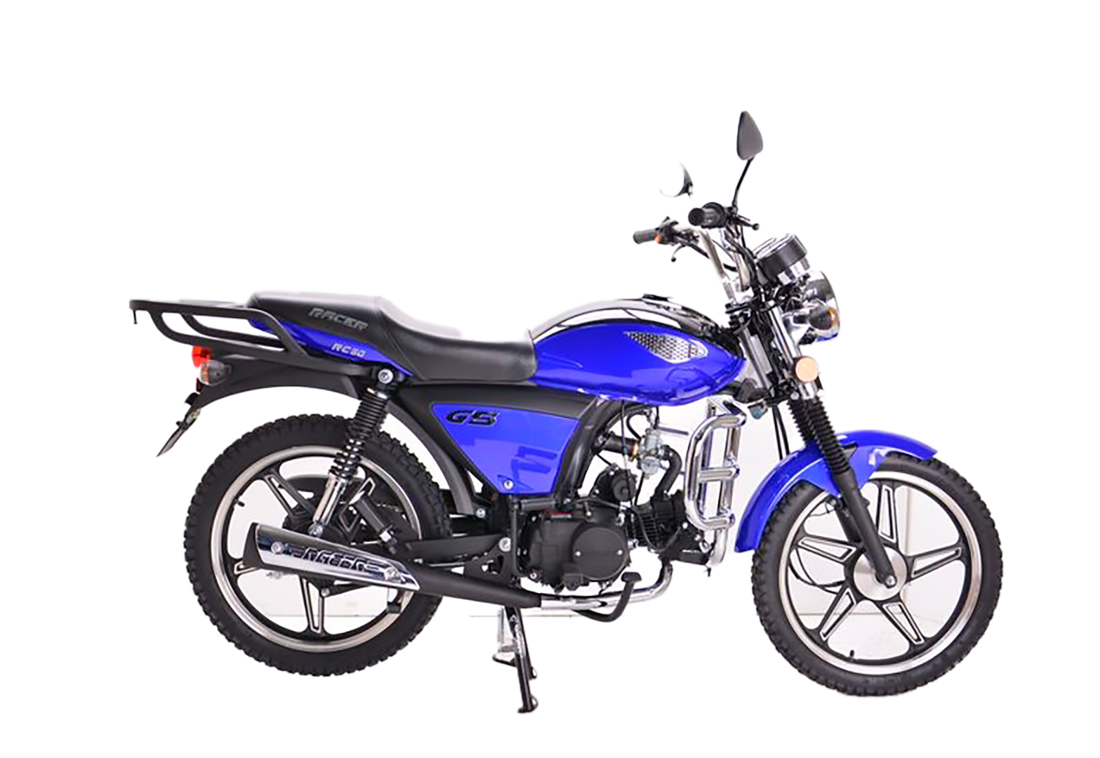 Мопед Racer RC50 Alpha + ЦПГ 125 (синий) (Россия)