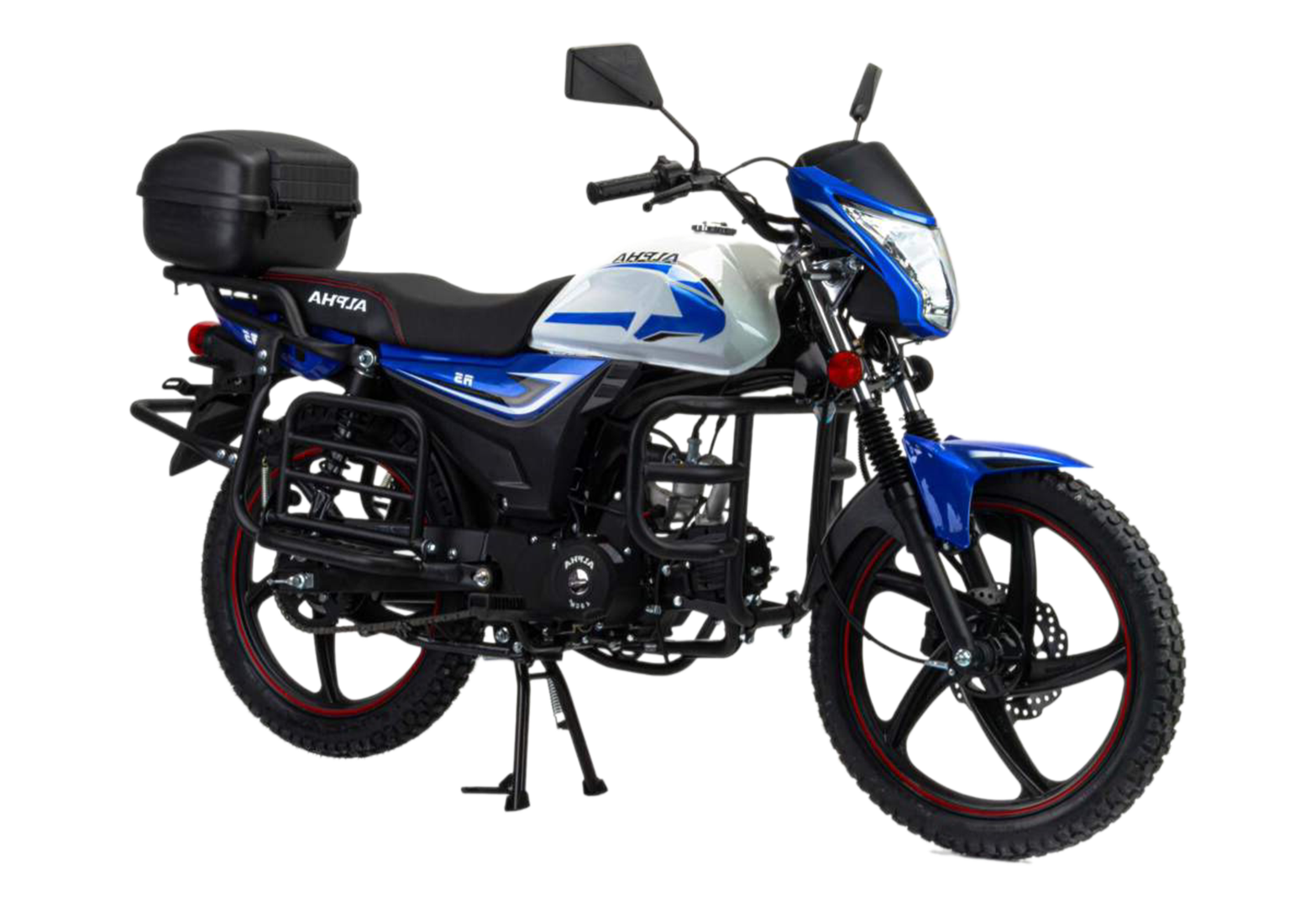 Мопед Motoland Альфа RS LUX 11 (LM48-B) синий (А)