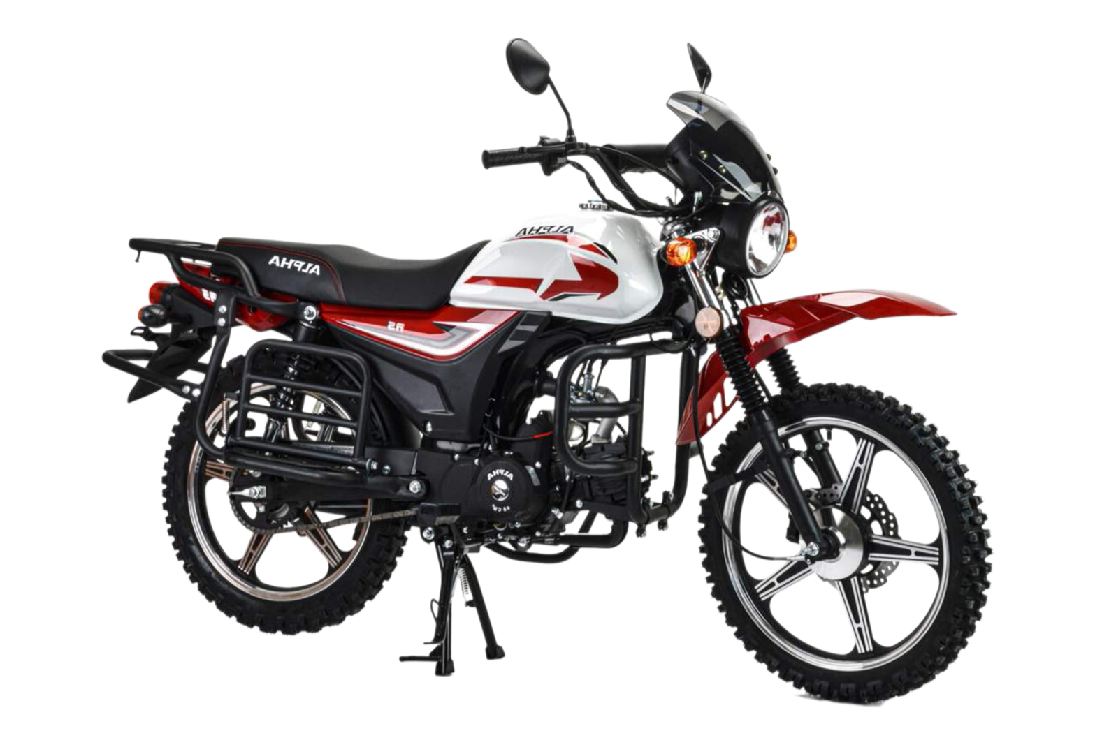 Мопед Motoland Альфа Forester RS 11 (LM48-B) красный (A)