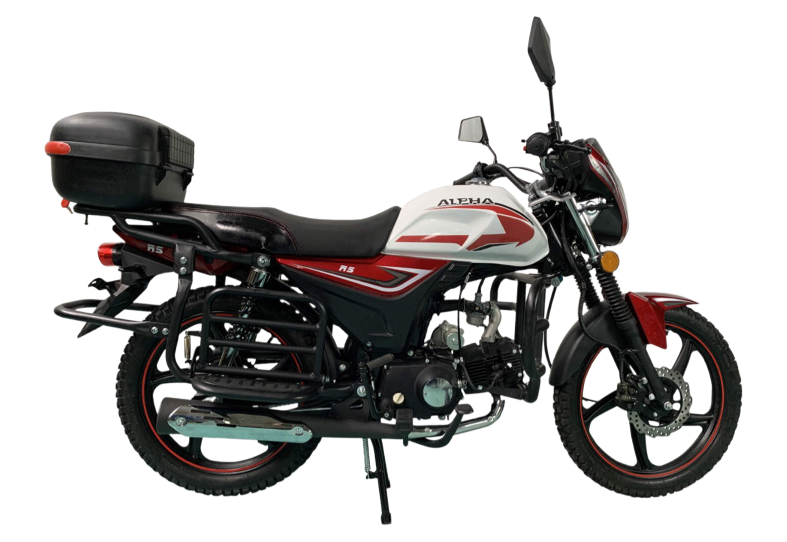 Мопед Motoland Альфа RS LUX 11 (LM48-B) красный (А)