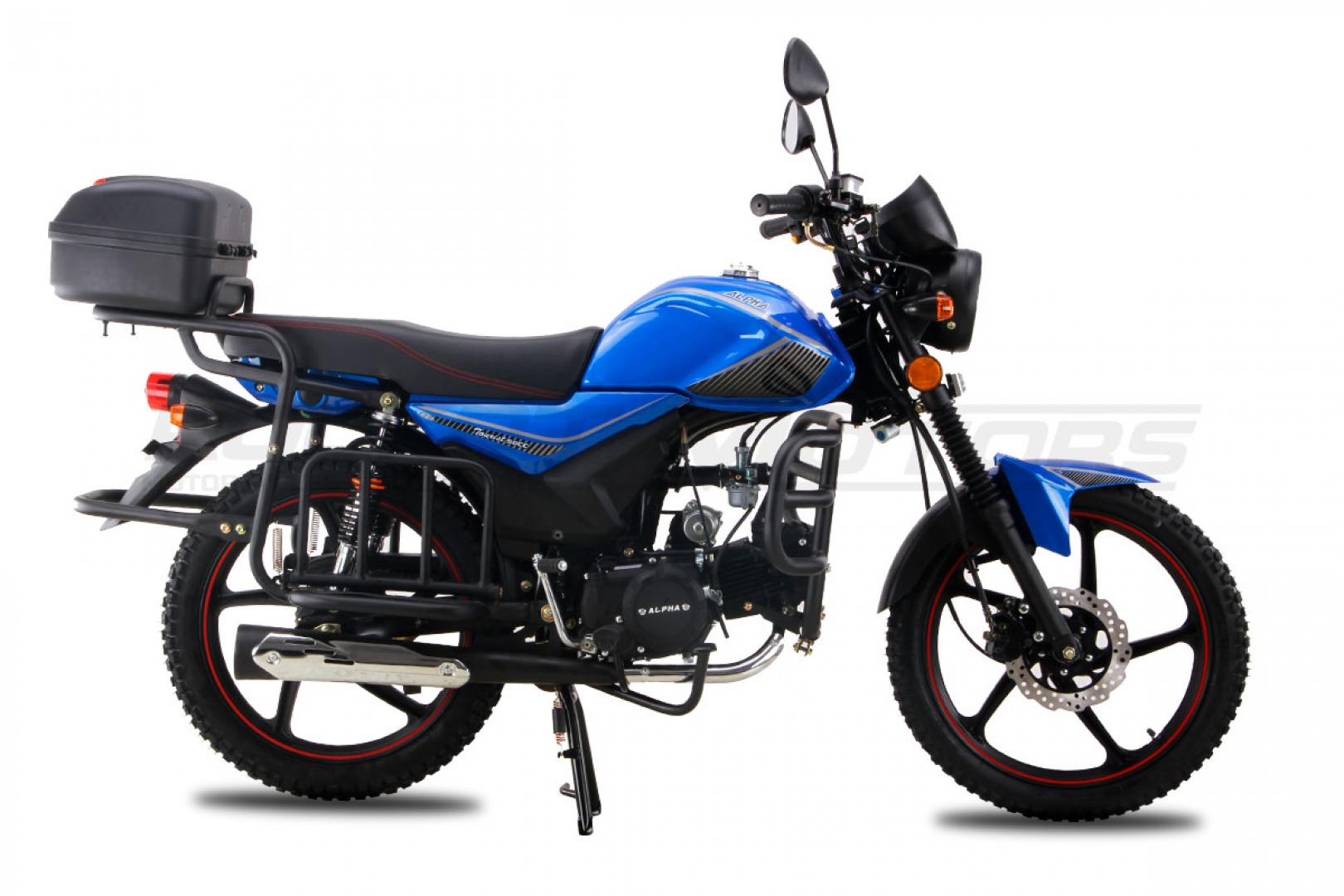 Мопед ROCKOT ALPHA TOURIST M-12 (синий матовый)