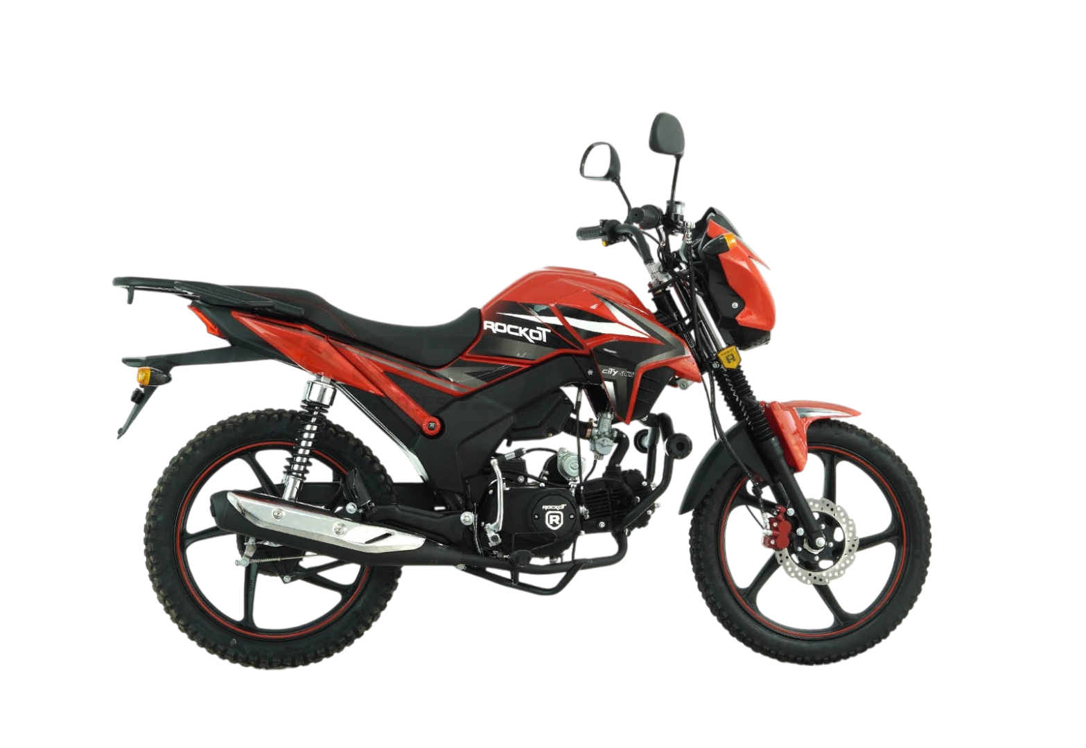Мопед ROCKOT ALPHA CITY M-12 (красный глянцевый)