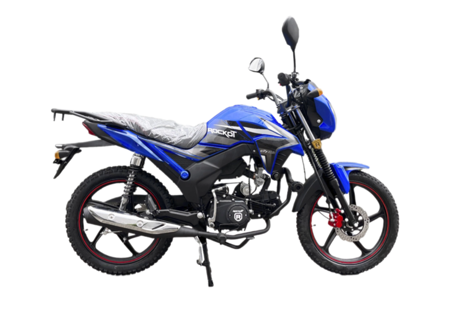 Мопед ROCKOT ALPHA CITY M-12 (синий глянцевый)