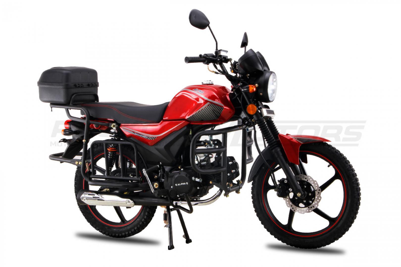 Мопед ROCKOT ALPHA TOURIST M-12 (красный глянцевый)