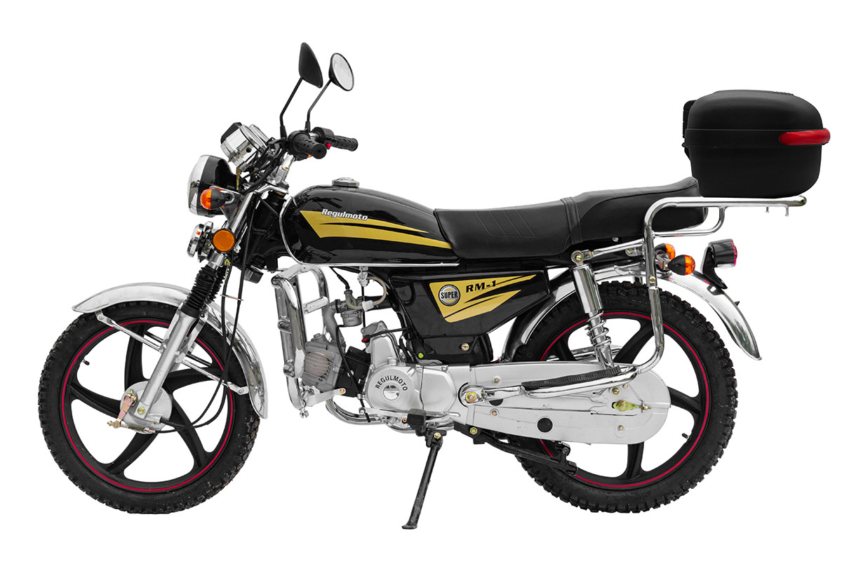 Мопед Regulmoto Alpha (RM-1), Черный
