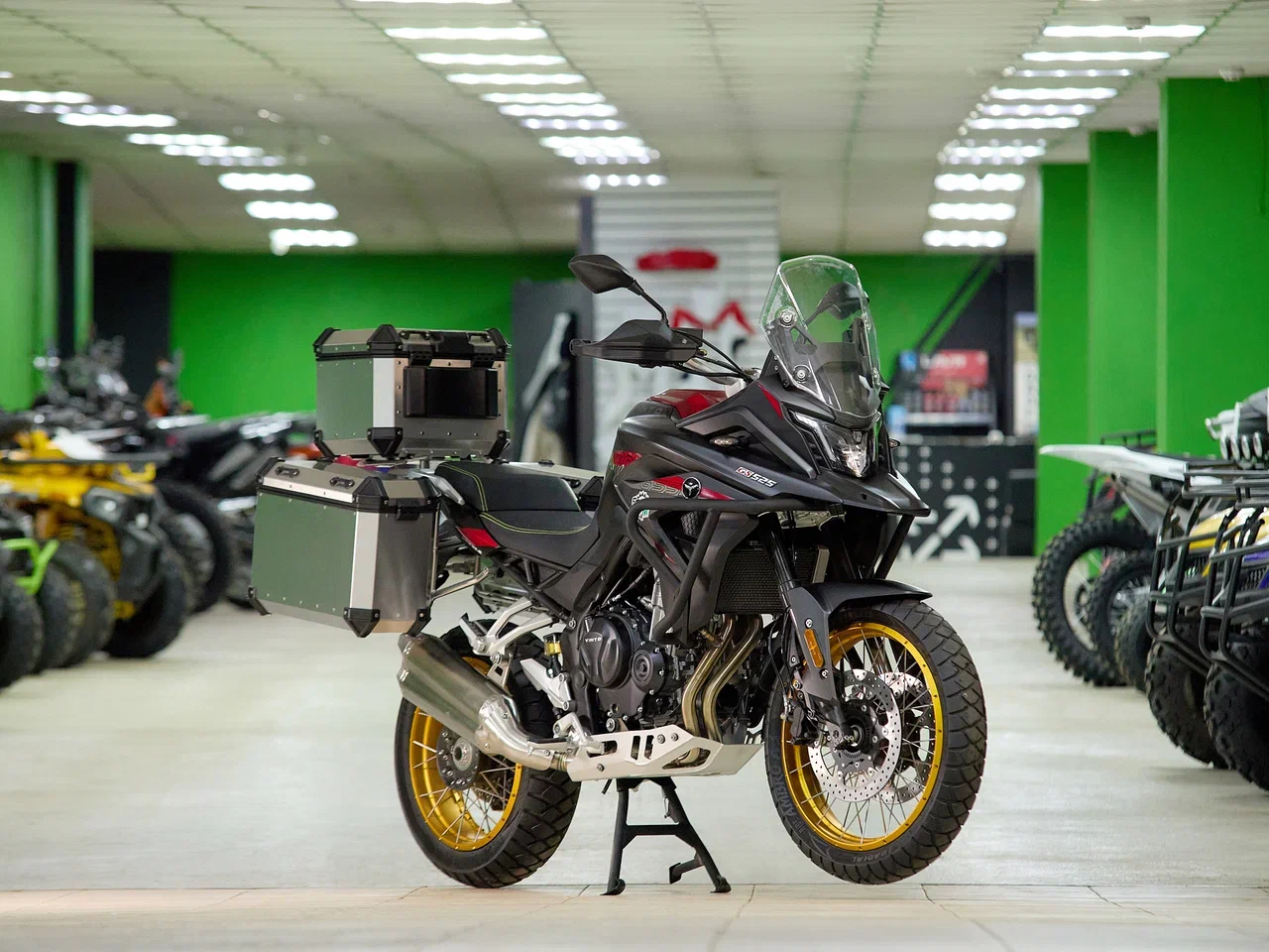 Мотоцикл VINTO GS525 с кофром (ПТС)