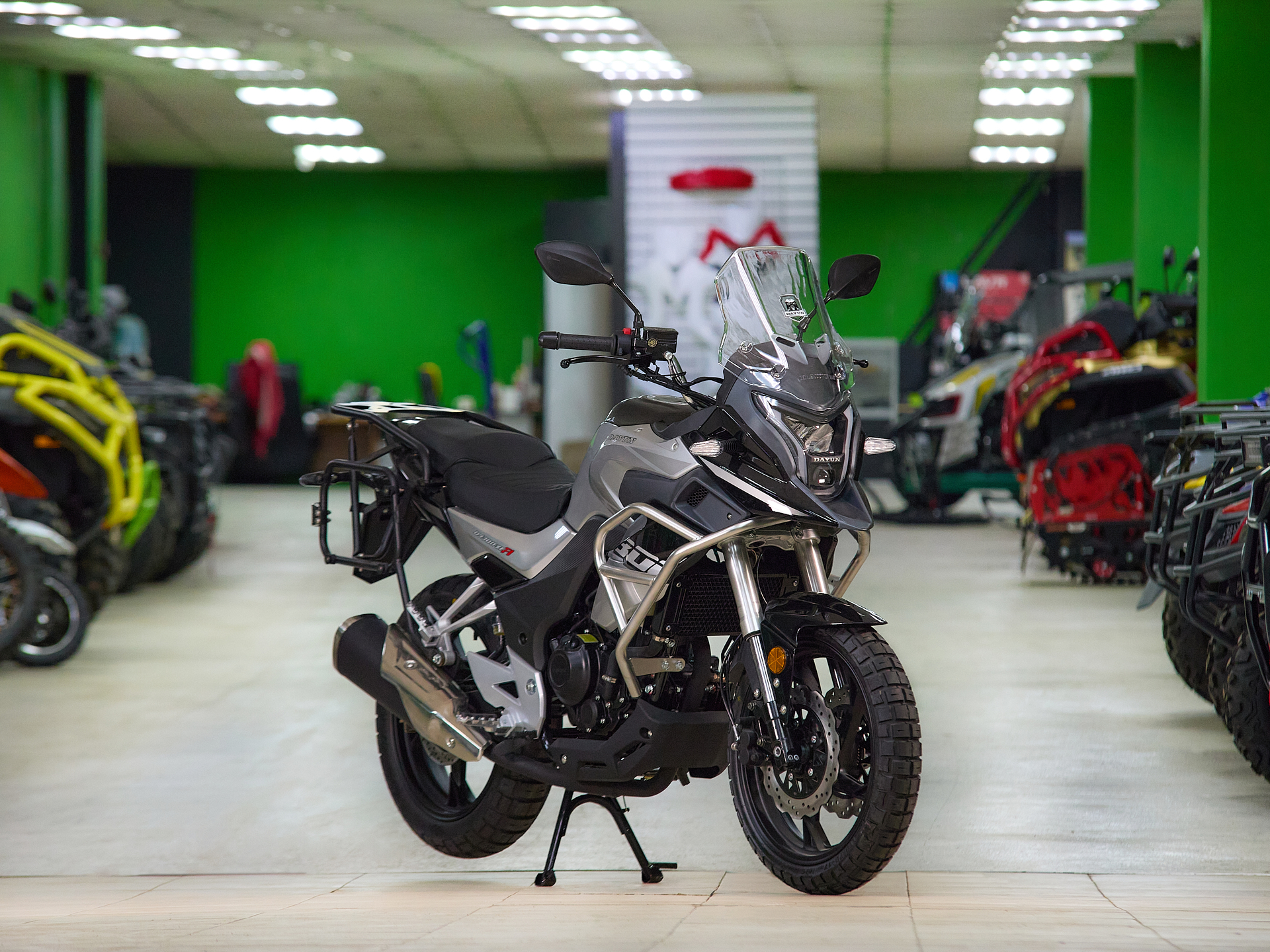 Мотоцикл DAYUN DY300-XF Темно-серый