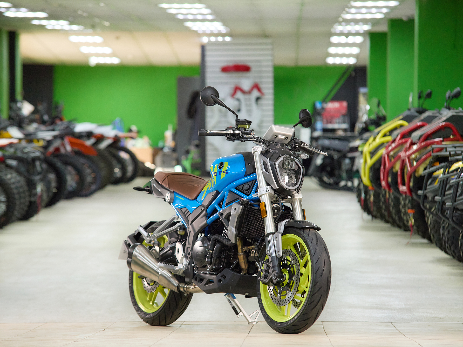 Мотоцикл DAYUN DY400-F Голубой