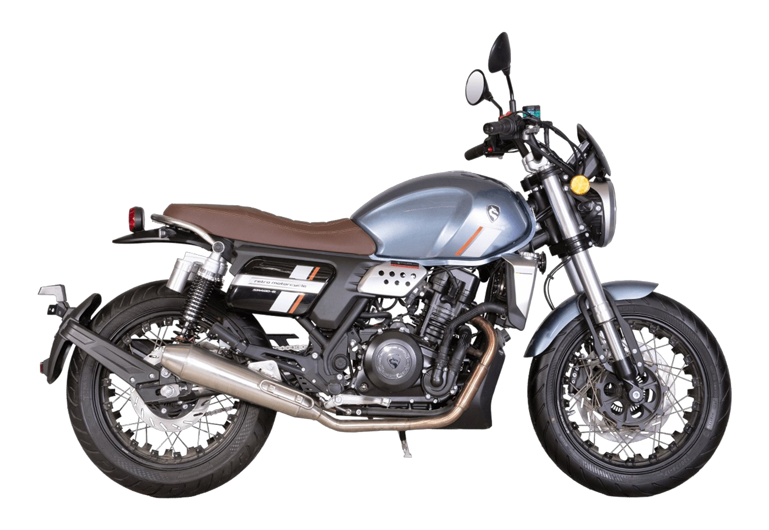 Мотоцикл CYCLONE RE401 (SR400-B) 2024 Синий (ПТС)