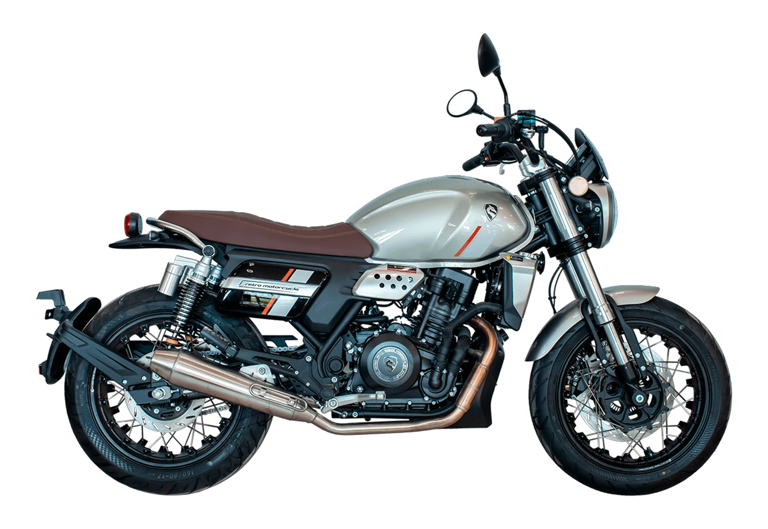 Мотоцикл CYCLONE RE401 (SR400-B) 2024 Зеленый (ПТС)