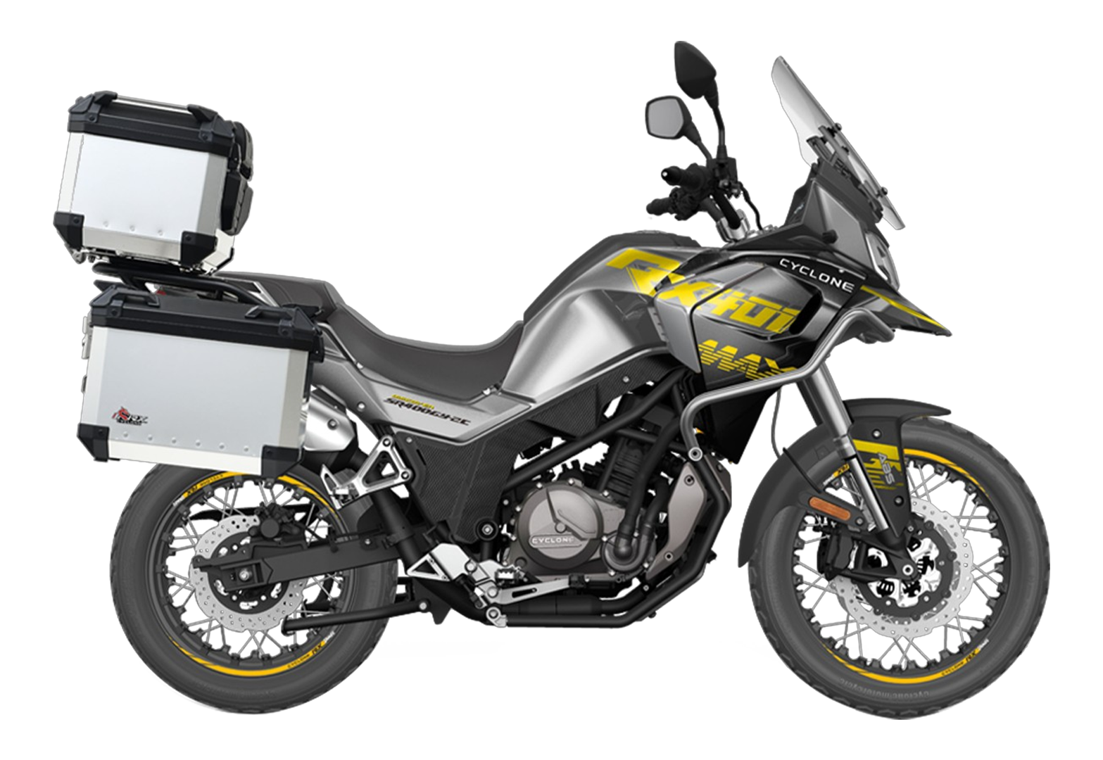 Мотоцикл CYCLONE RX401 (SR400GY-2E) 2025 Черный