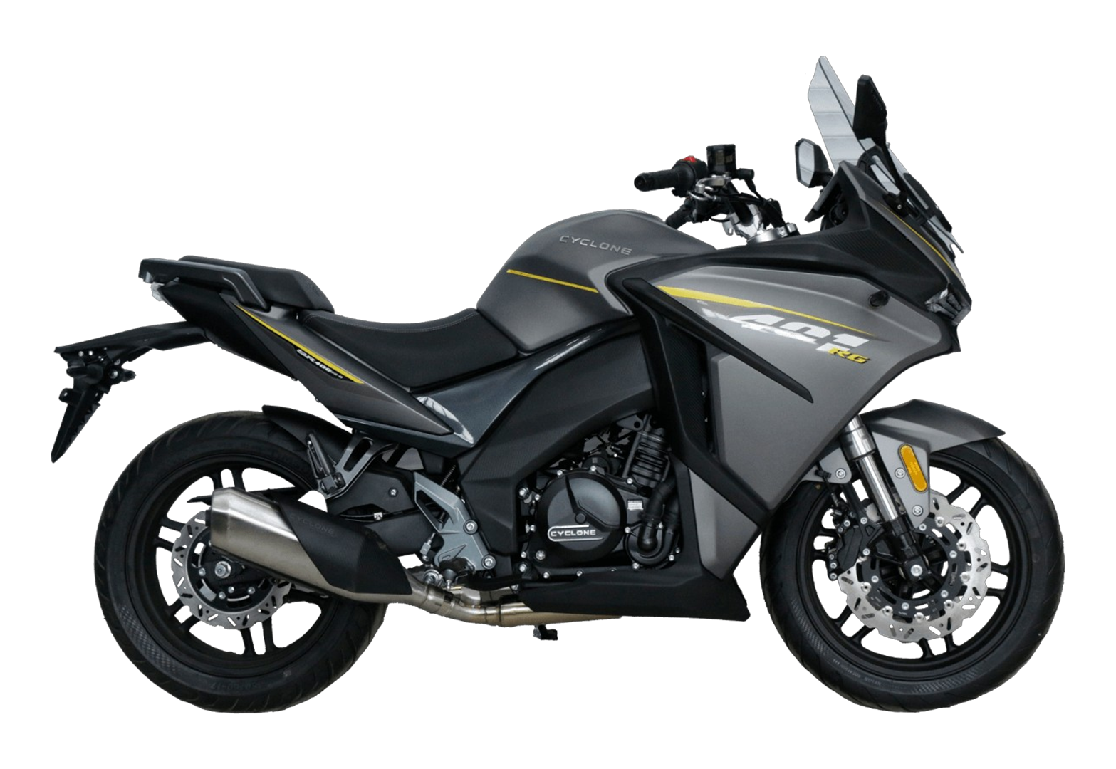 Мотоцикл CYCLONE RG401 (SR400GS-B) 2024 Серый