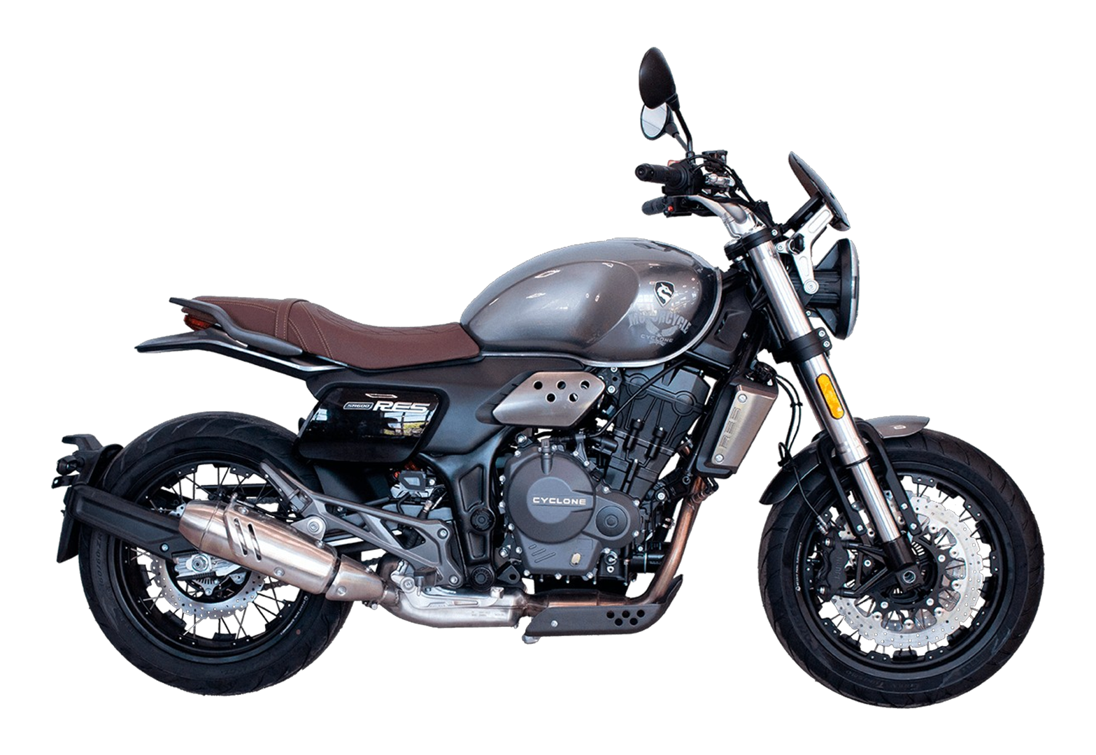 Мотоцикл CYCLONE RE5 (SR600) 2024 Серый