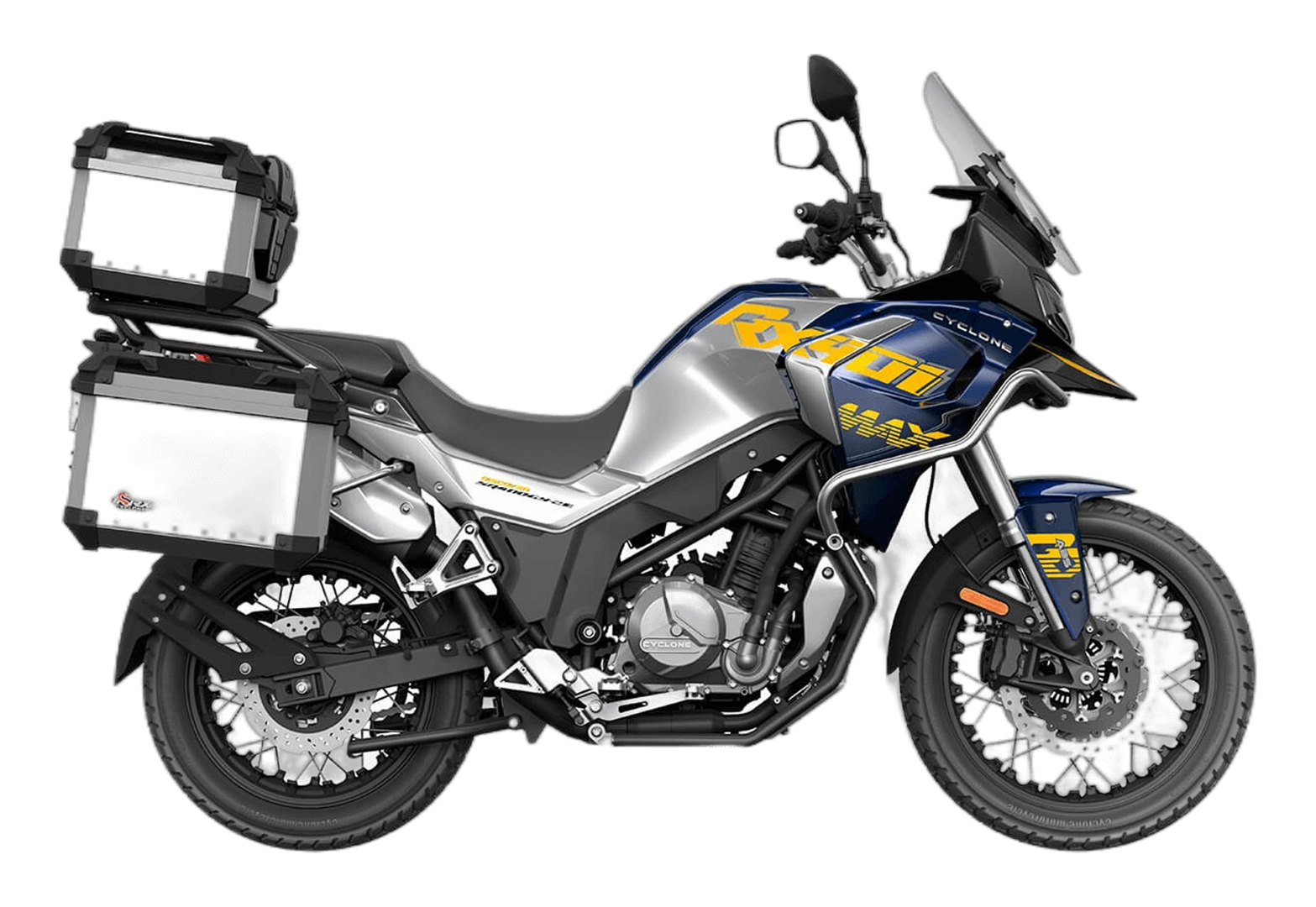 Мотоцикл CYCLONE RX401 (SR400GY-2D) 2024 Синий