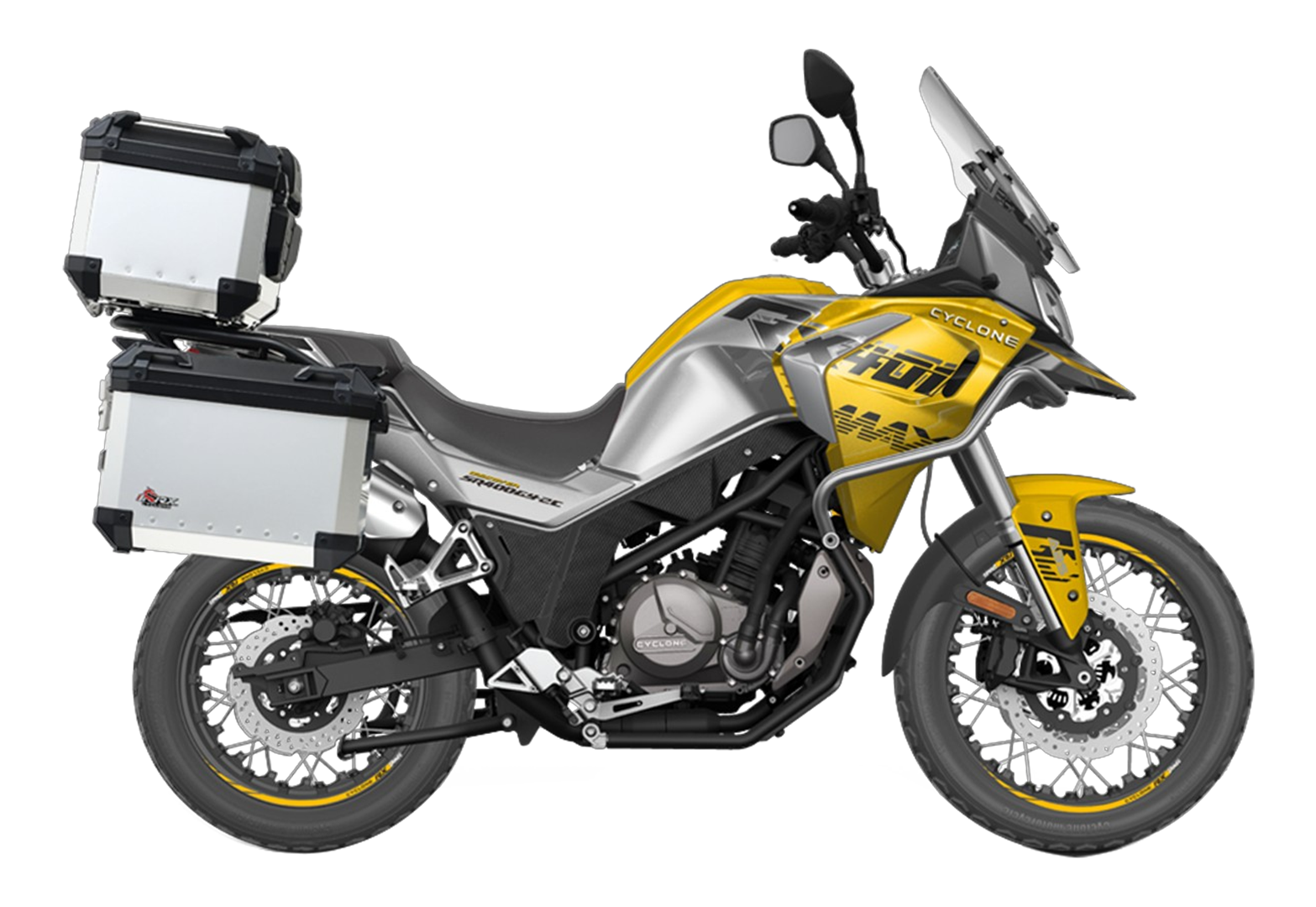 Мотоцикл CYCLONE RX401 (SR400GY-2D) 2024 Желтый