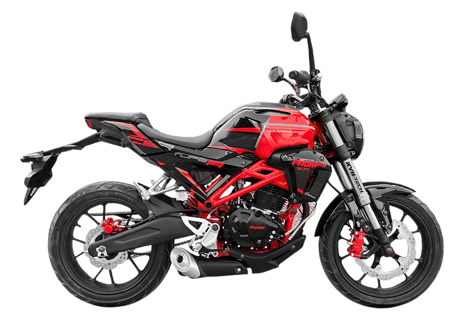 Мотоцикл PROMAX CB300 красный