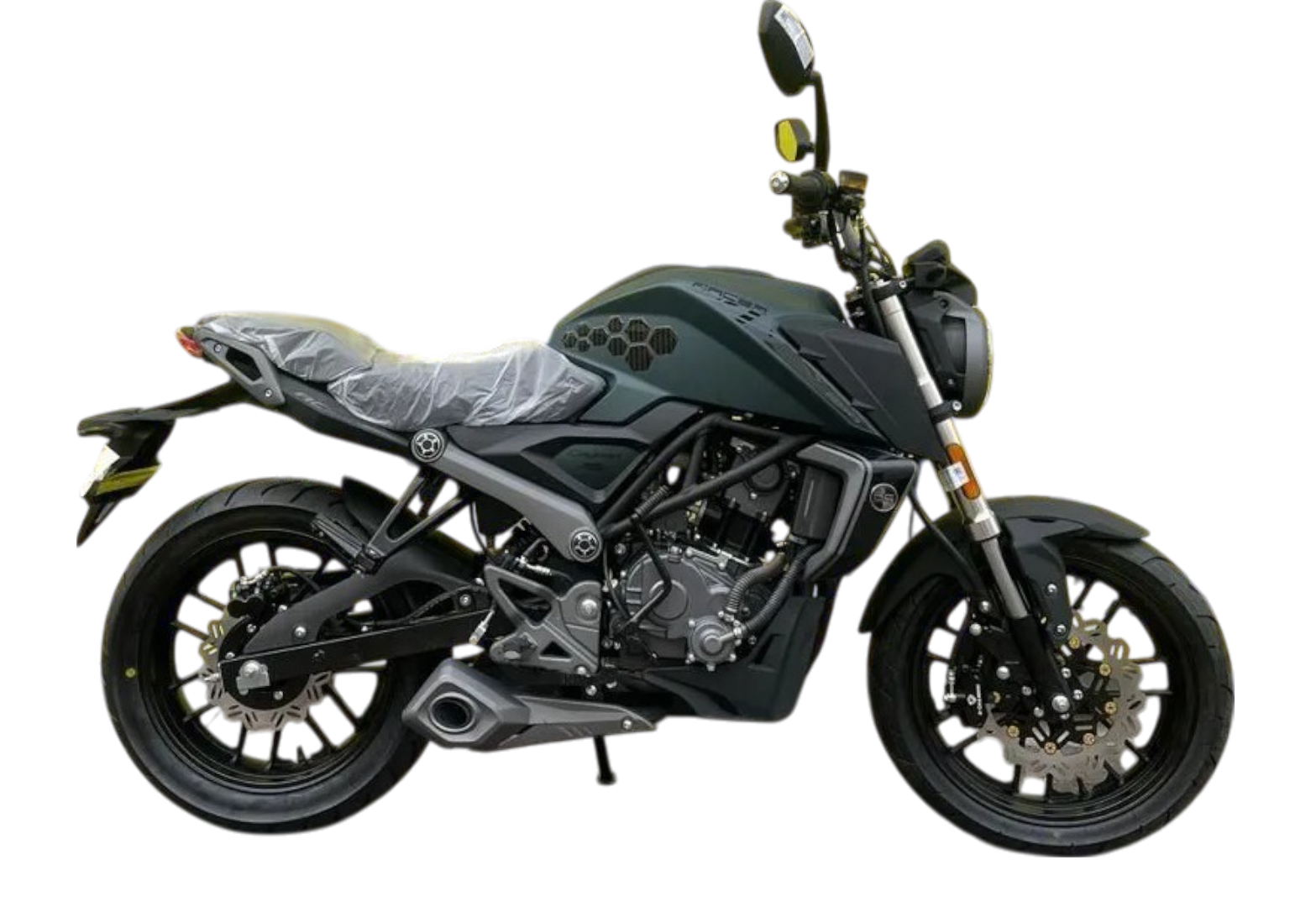 Мотоцикл Racer RC250XZR-X Caiman (зеленый)