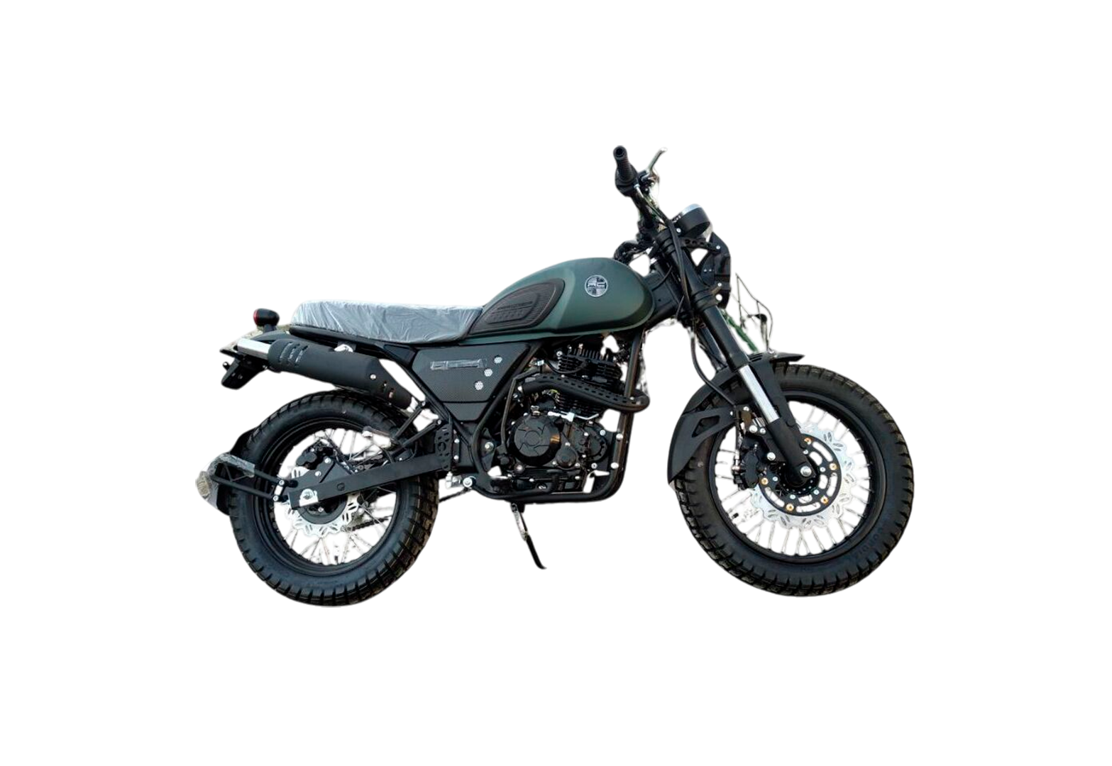 Мотоцикл Racer RC300-GY8H Triumph 300 (темно-зеленый) (Россия)