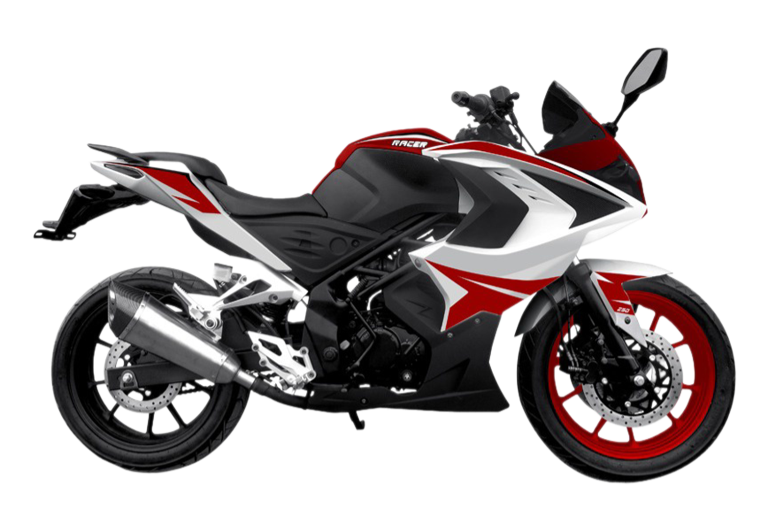 Мотоцикл Racer RC250XZR-A Storm (красный) (Россия)