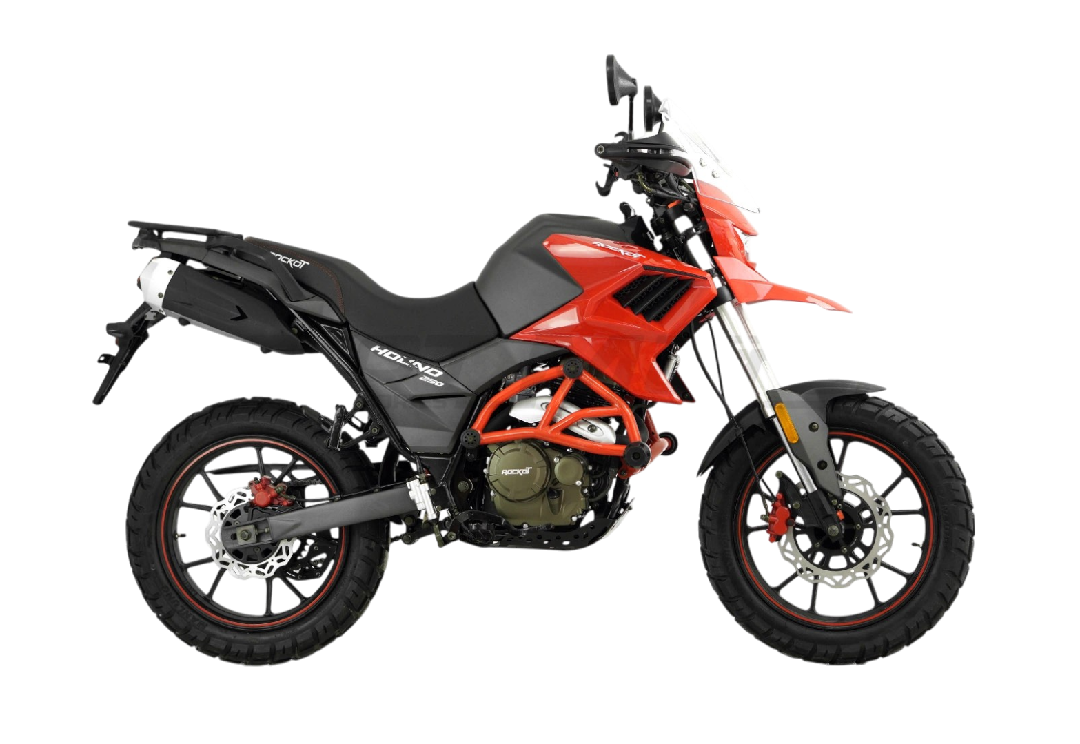 Мотоцикл турэндуро ROCKOT HOUND 2.0 (красный)