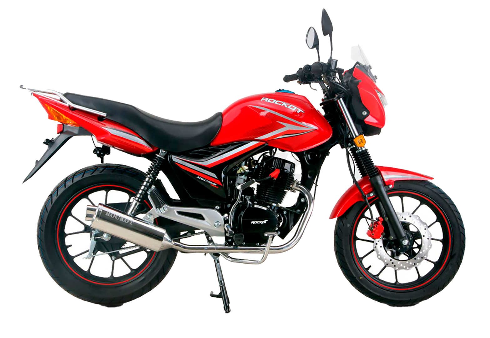 Мотоцикл дорожный ROCKOT SPECTRUM 150 (красный глянцевый, ЭПТС)