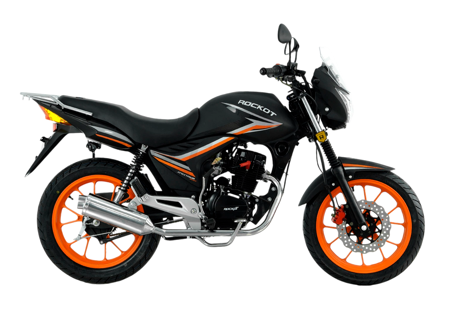 Мотоцикл дорожный ROCKOT SPECTRUM 150 (черный матовый, ЭПТС)