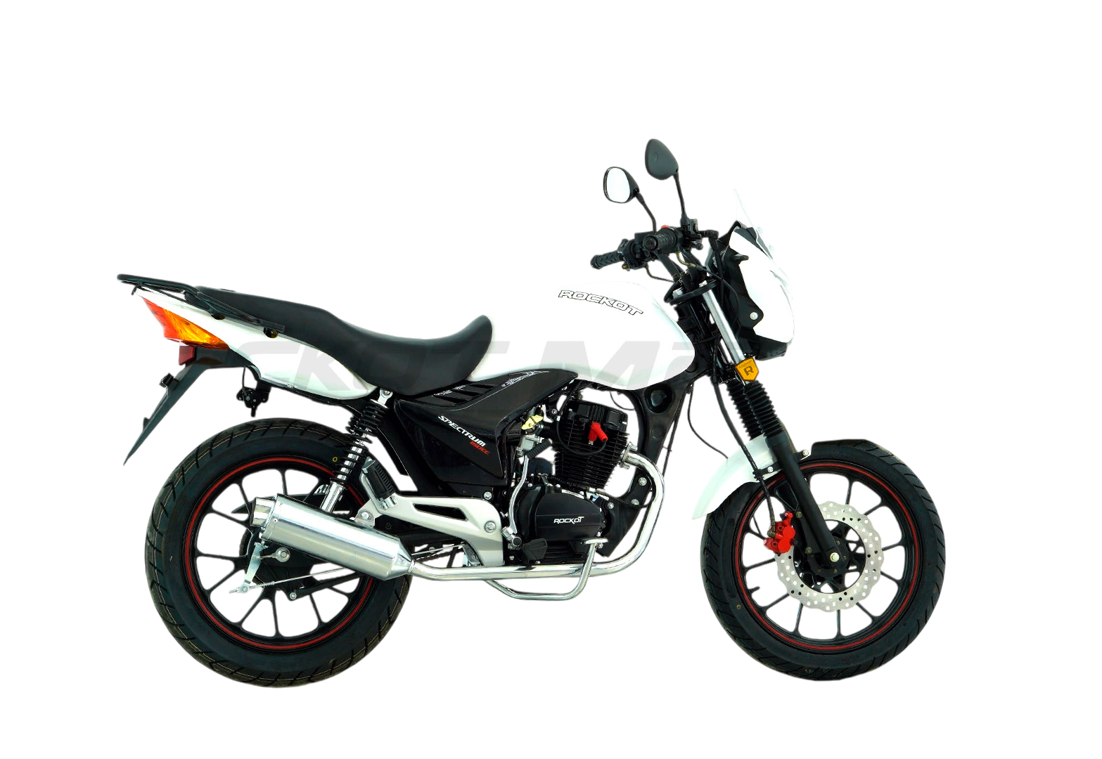 Мотоцикл дорожный ROCKOT SPECTRUM 150 (белый глянцевый, ЭПТС)