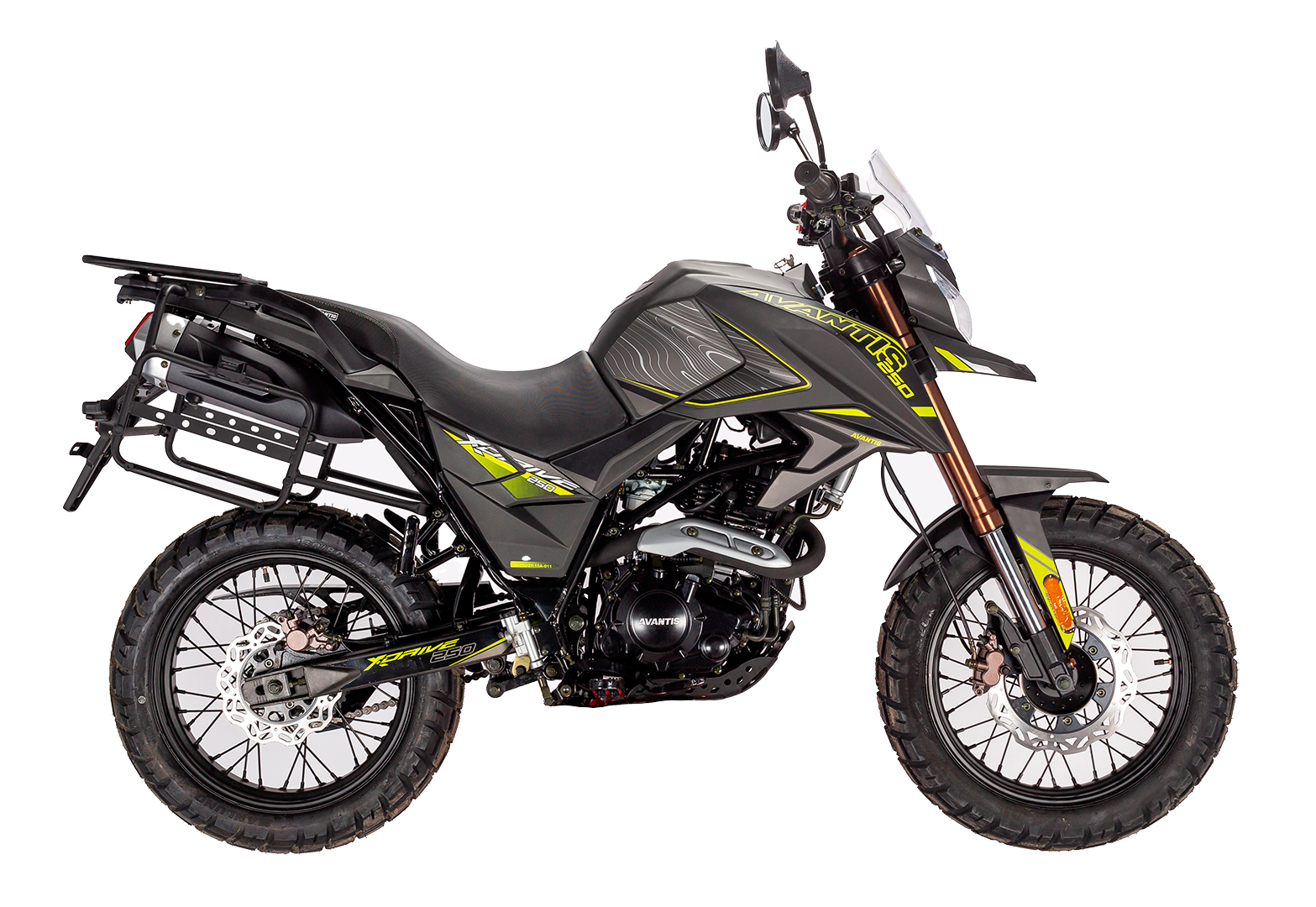 Мотоцикл Avantis Tourist 250 ПТС Зеленый