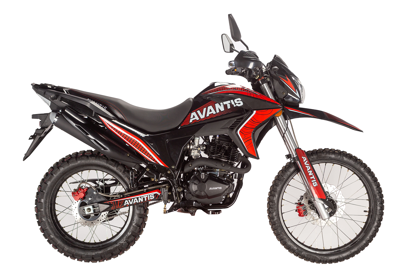 Мотоцикл Avantis Tourist 250 ПТС Красный