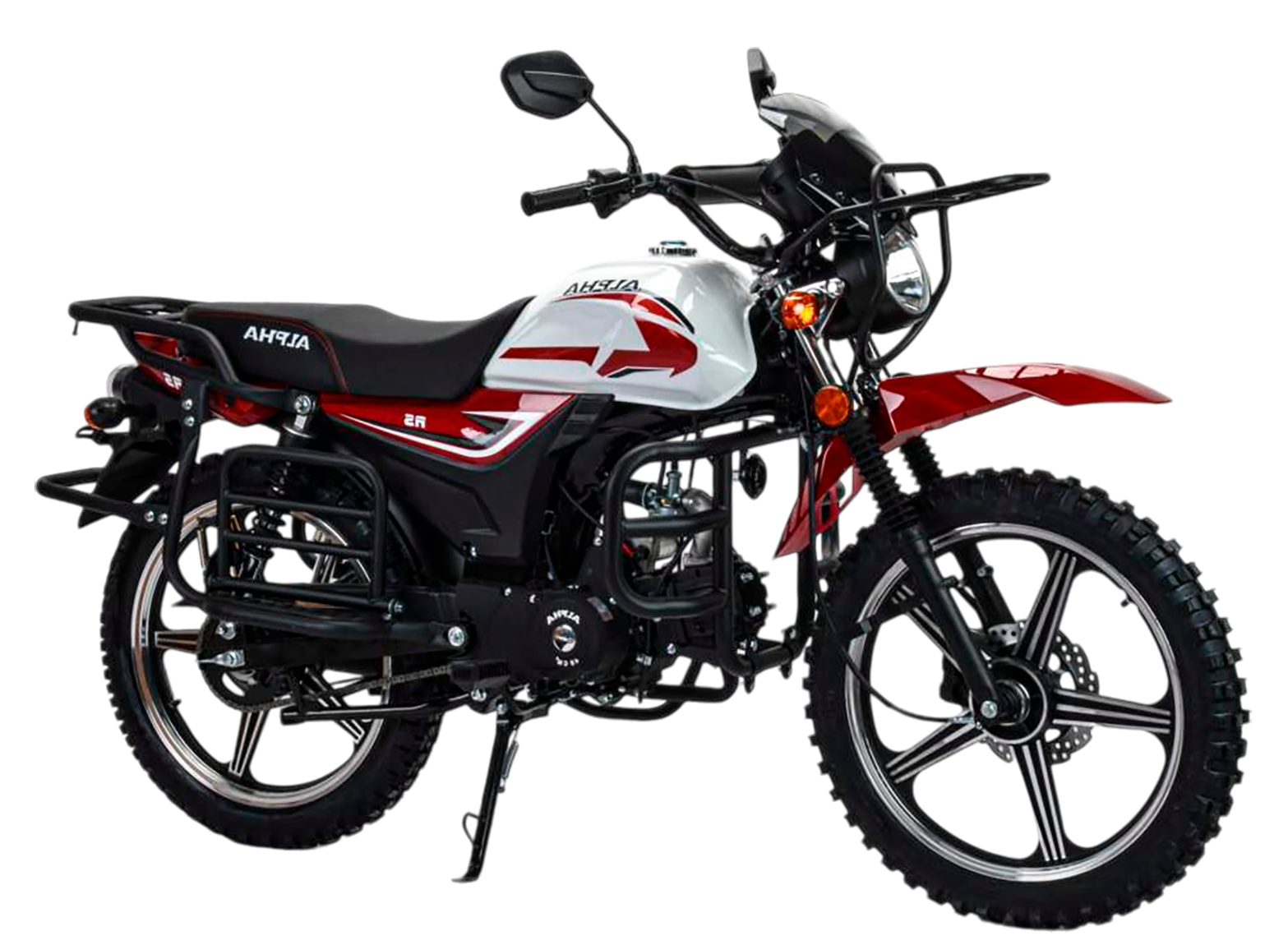 Мопед Motoland Альфа Forester RS 11 (LM48-B) красный 18/18 (A)