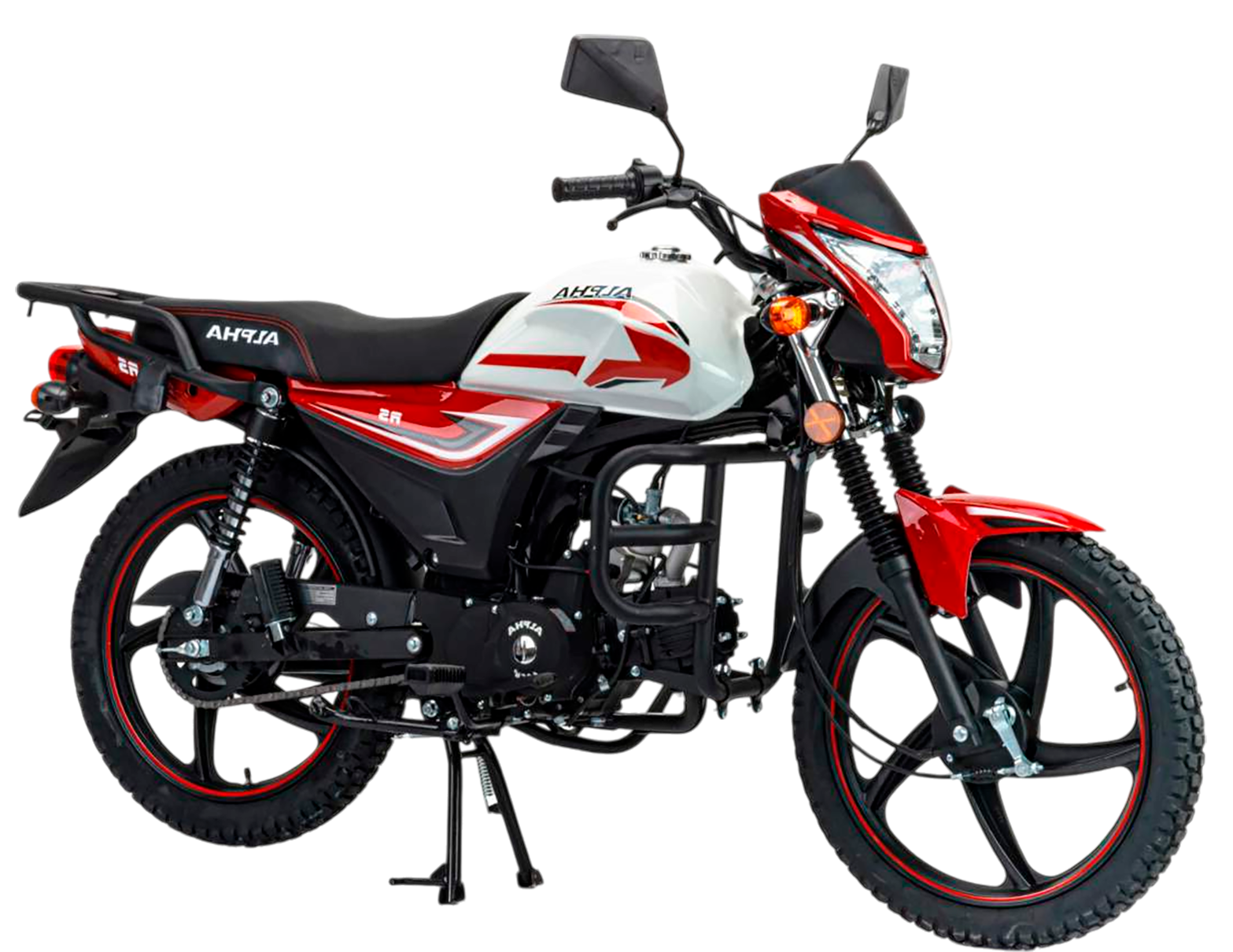 Мопед Motoland Альфа RS 11 (LM48-B) красный 18/18 (А)