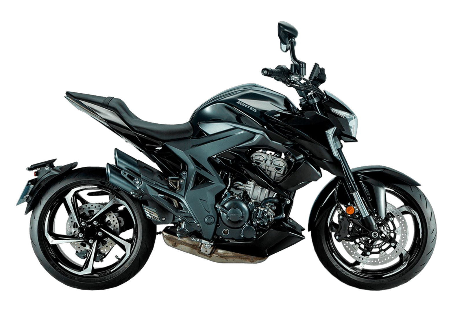 Мотоцикл ZONTES ZT350-R1 (4T ZT184MP EFI) 17/17 (2023 г.) ПТС черный