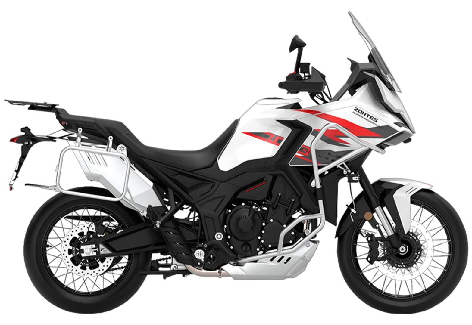 Мотоцикл ZONTES ZT703-F TOUR (4T ZT370MU EFI) 21/18 (2025 г.) ПТС (Белый)