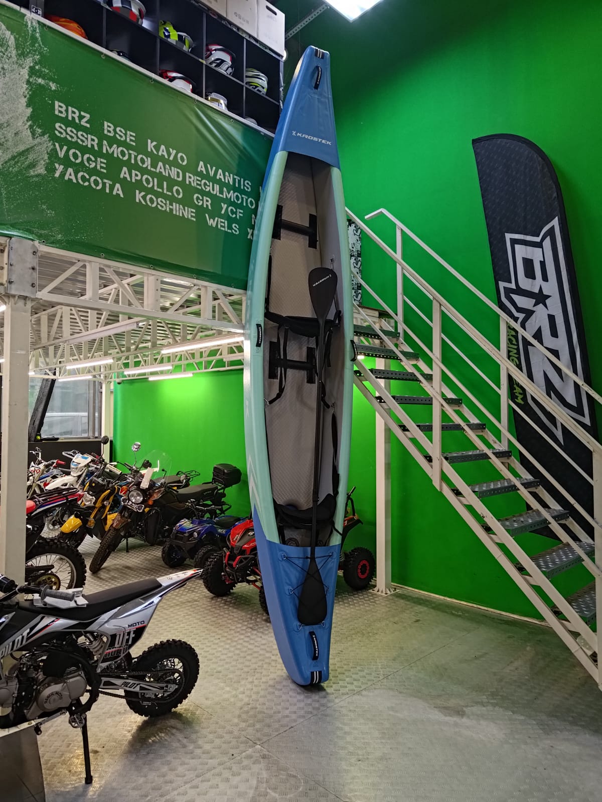 Байдарка двухместная KROSTEK #2 Blue