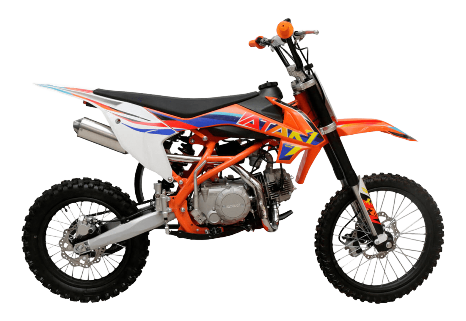 Питбайк ATAKI PRIME 125 17/14 (механ. сцепл., эл. стартер 2023 г.)