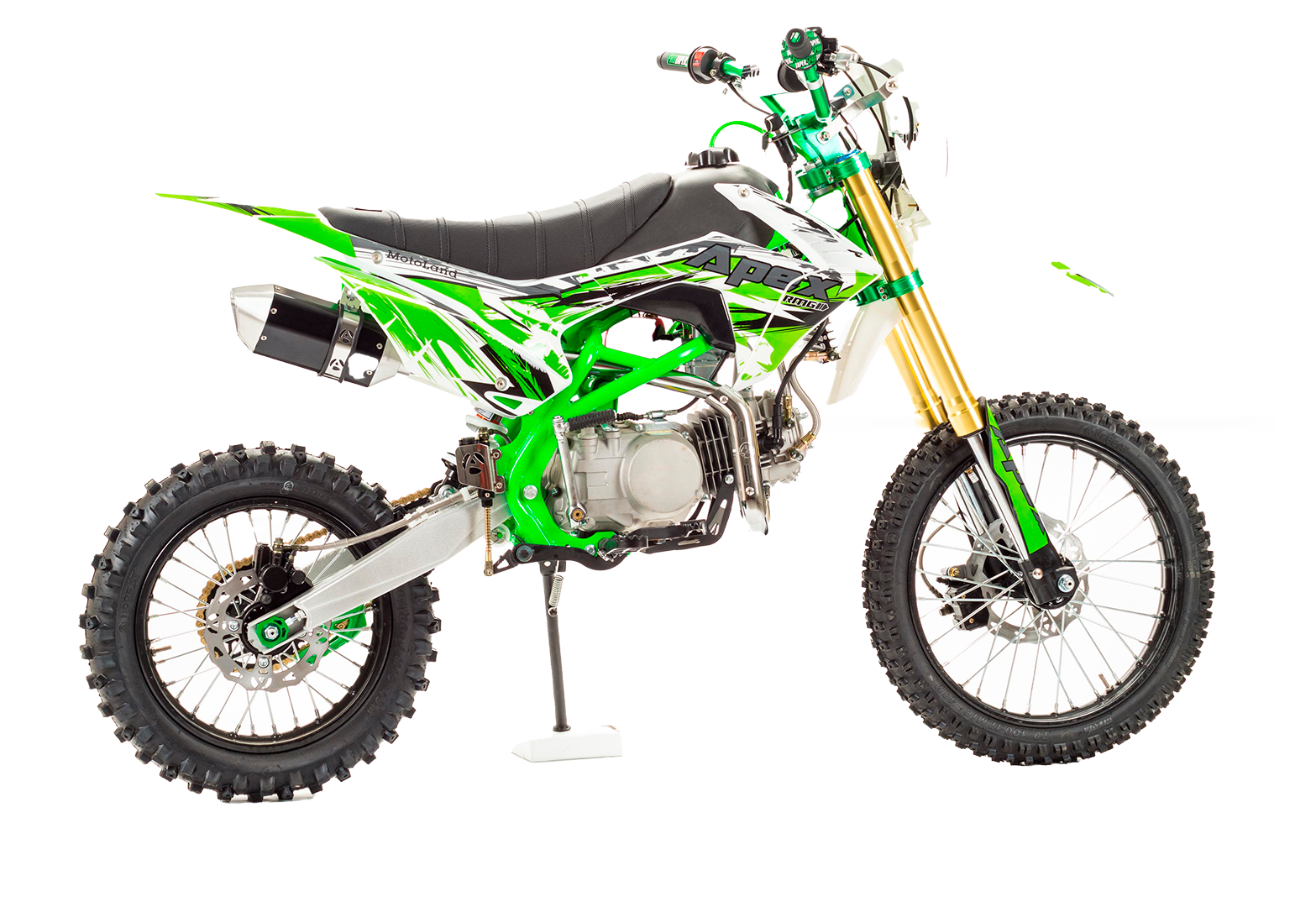 Питбайк Motoland APEX 125 (2022г.) Зеленый