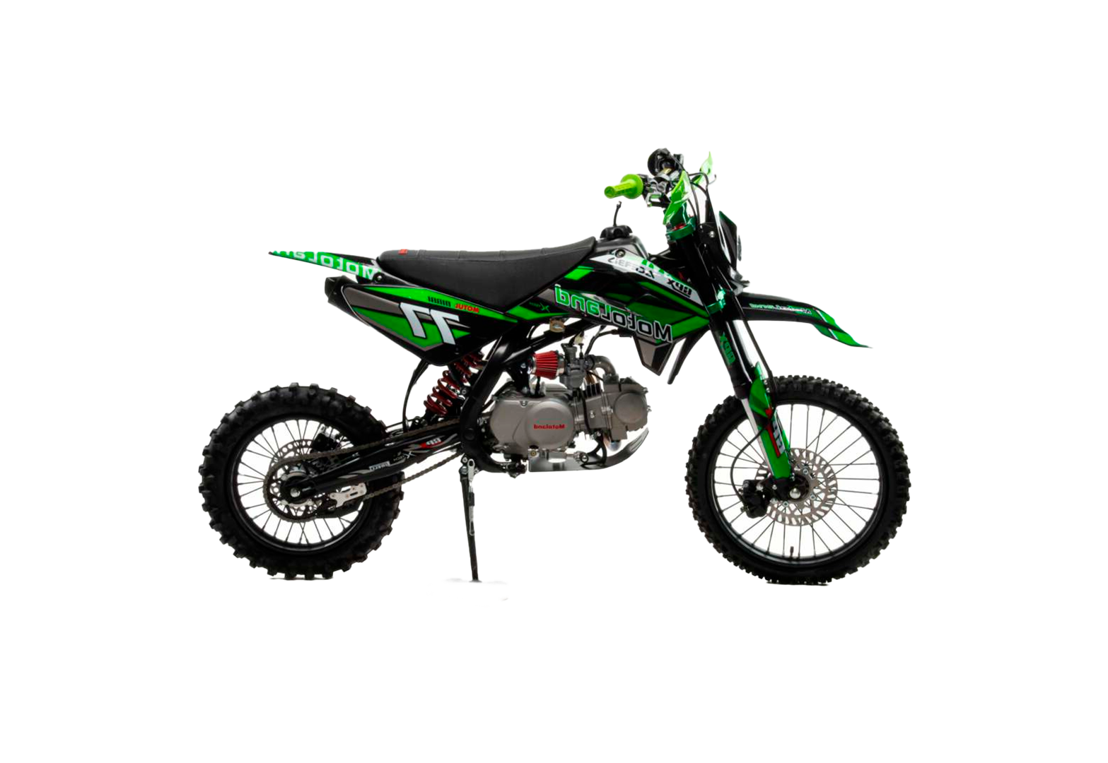Питбайк Motoland JX125 зеленый (2022 г.)