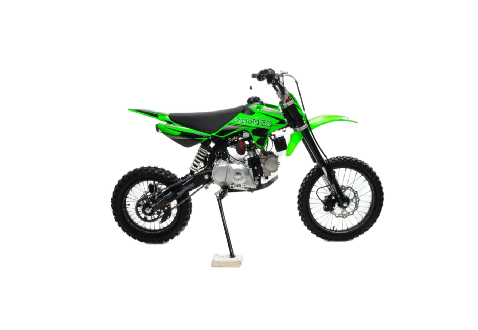 Питбайк Motoland GS Motors S12 17/14 E зеленый