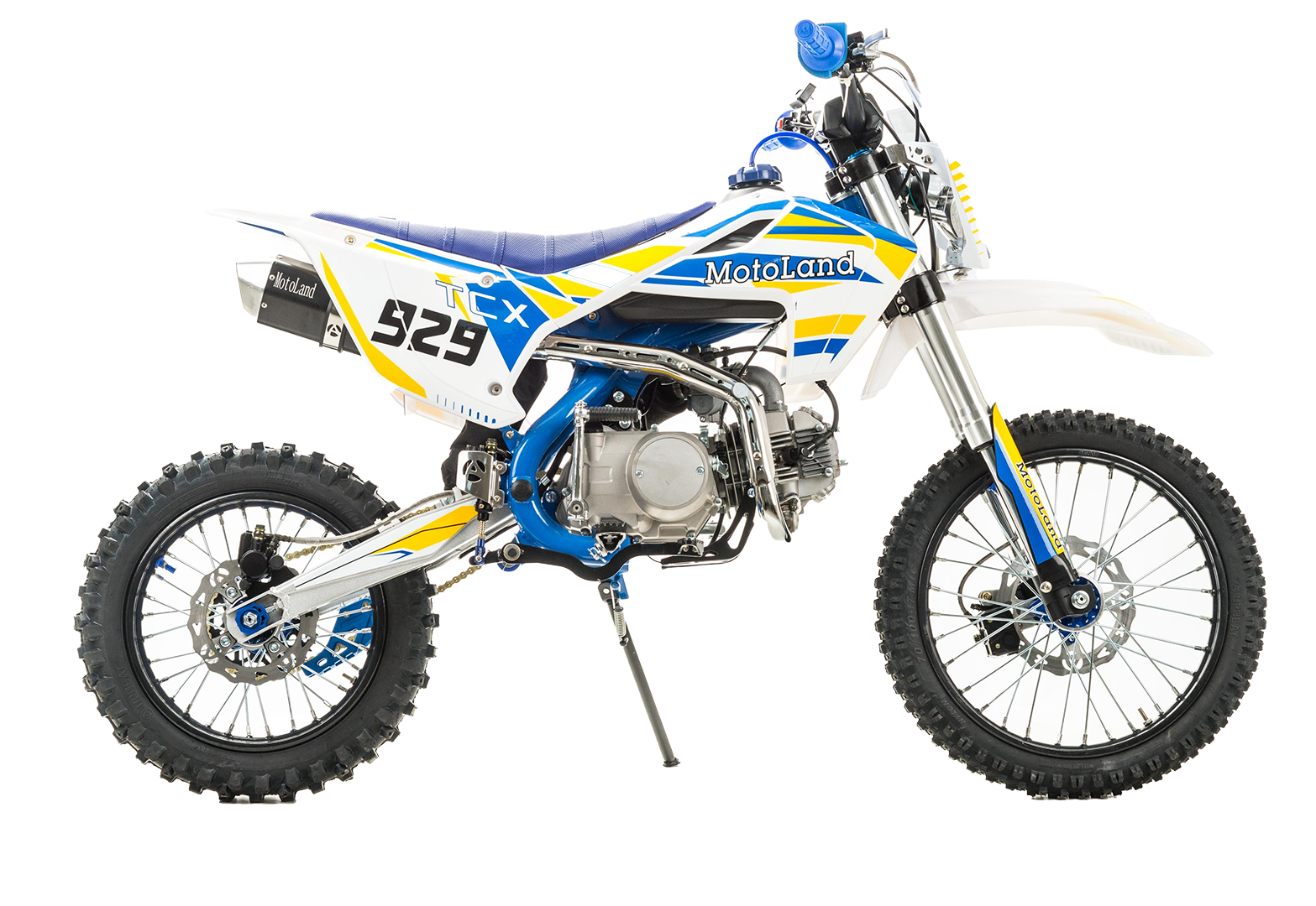 Питбайк Motoland TCX125 E 17/14 синий