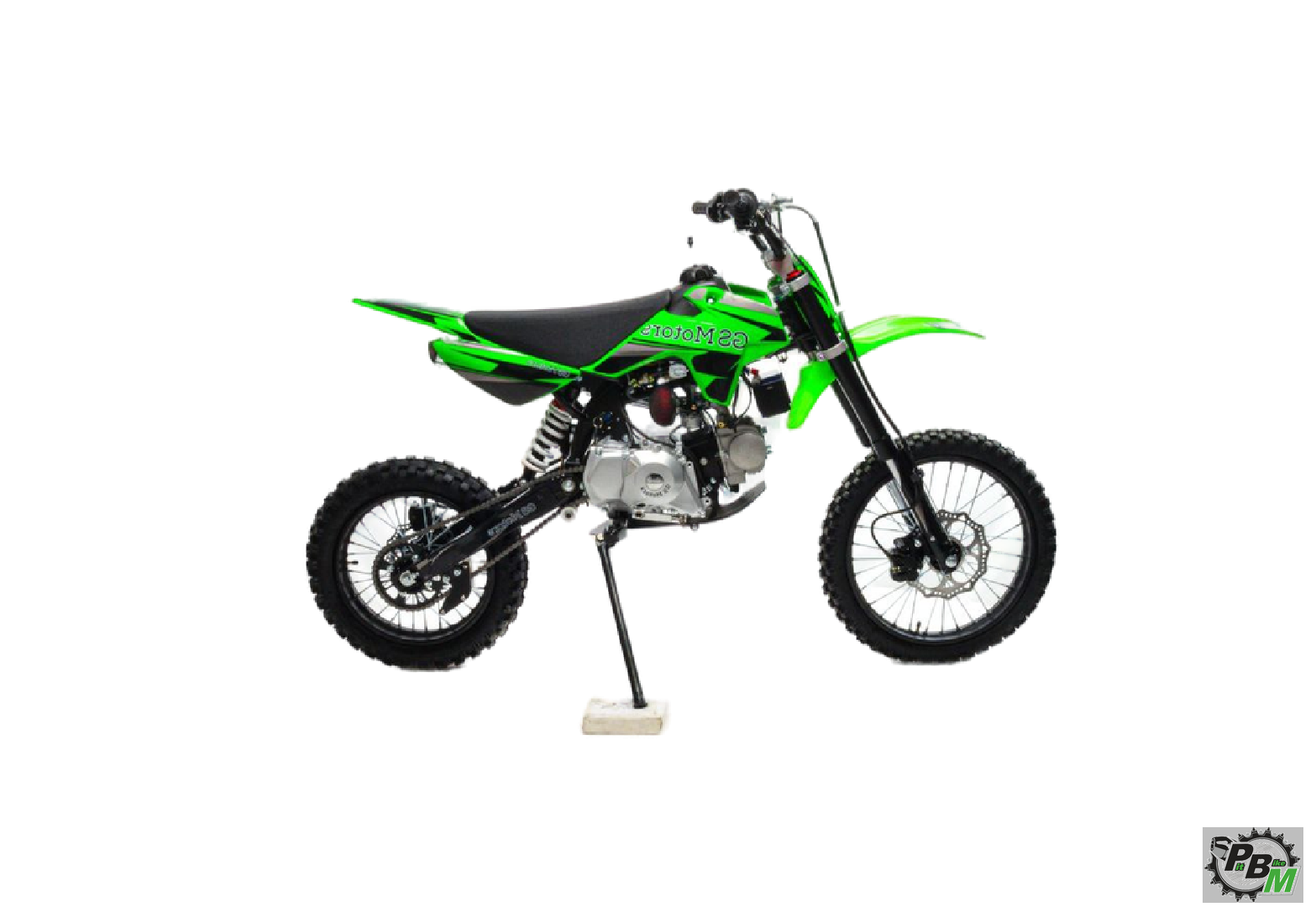 Питбайк Motoland GS Motors S12 17/14 зеленый