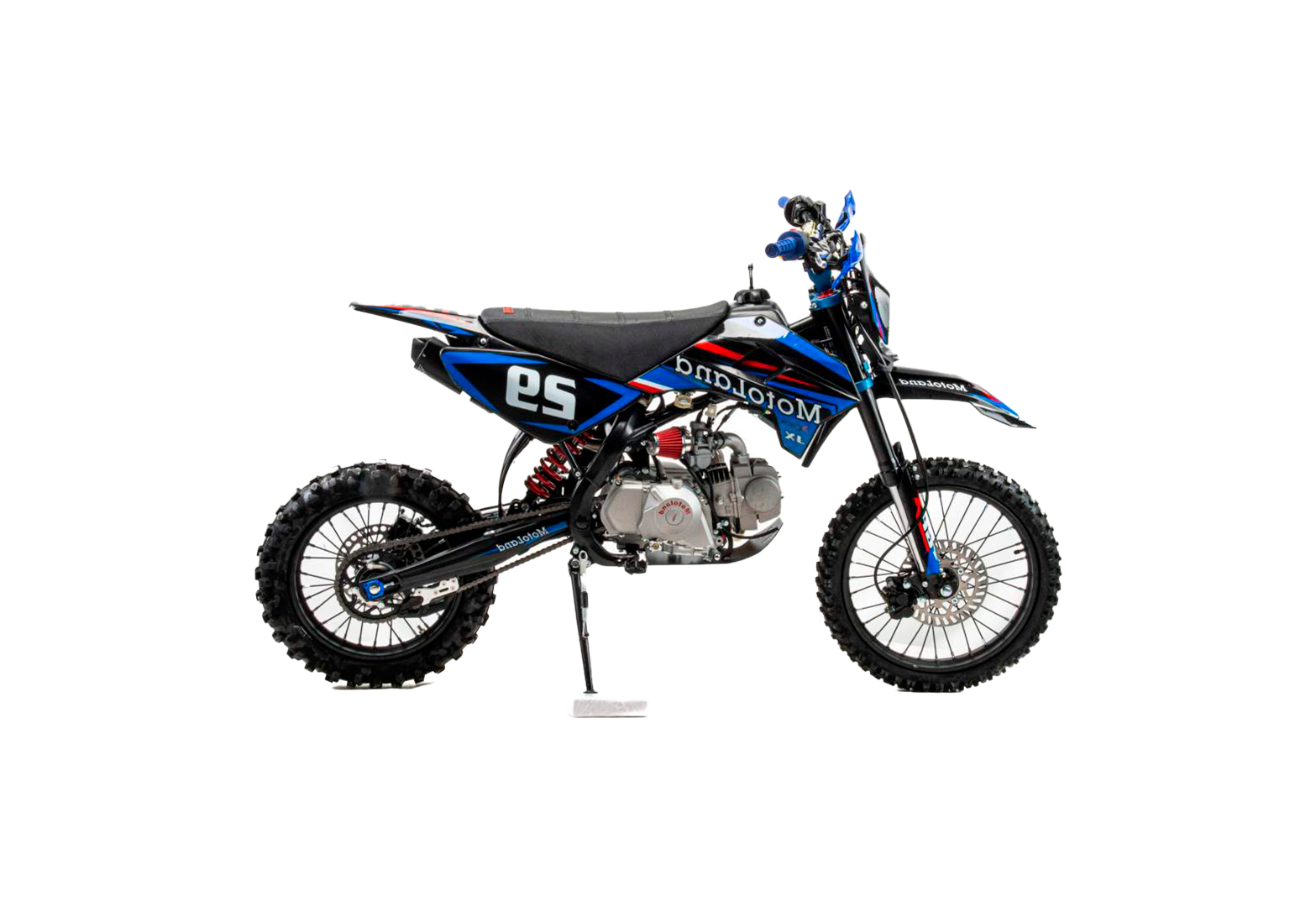 Питбайк Motoland JX125 E синий (2022 г.)