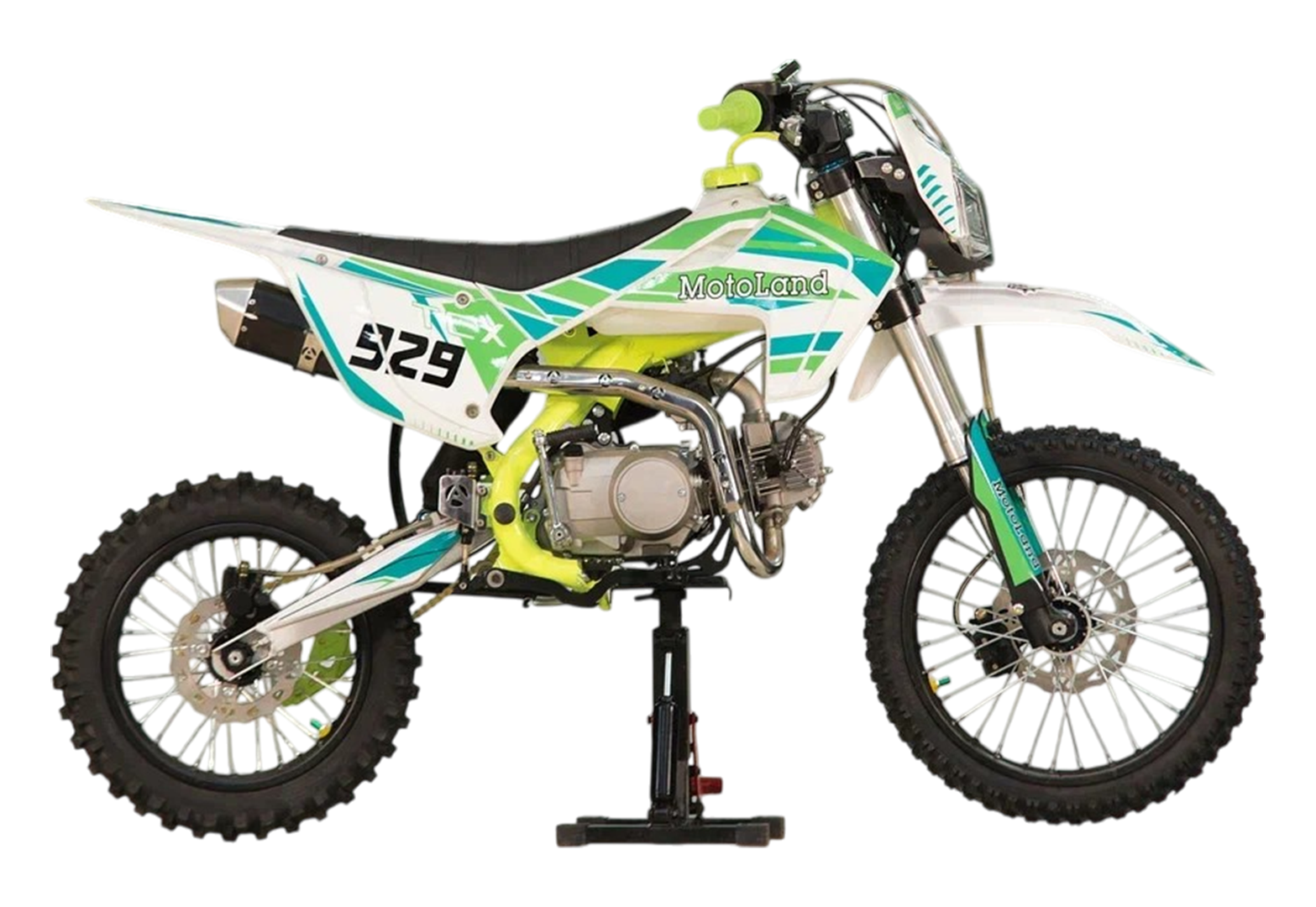 Питбайк Motoland TCX125 E 14/12 зеленый
