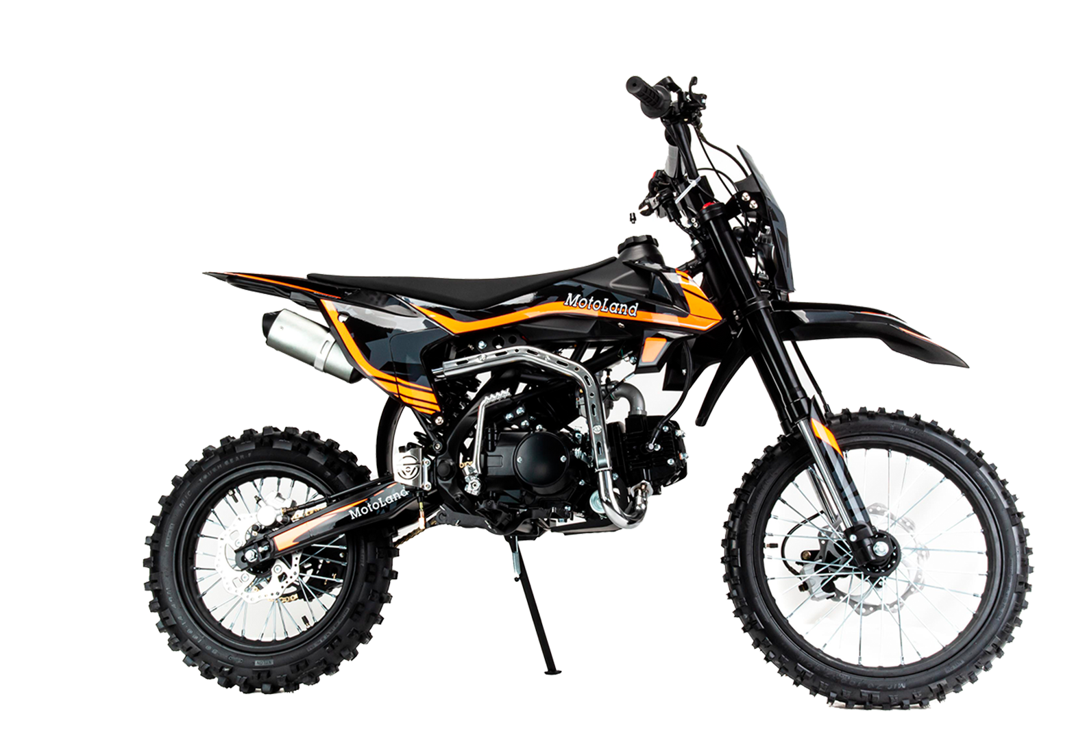 Питбайк Motoland GF125 E оранжевый