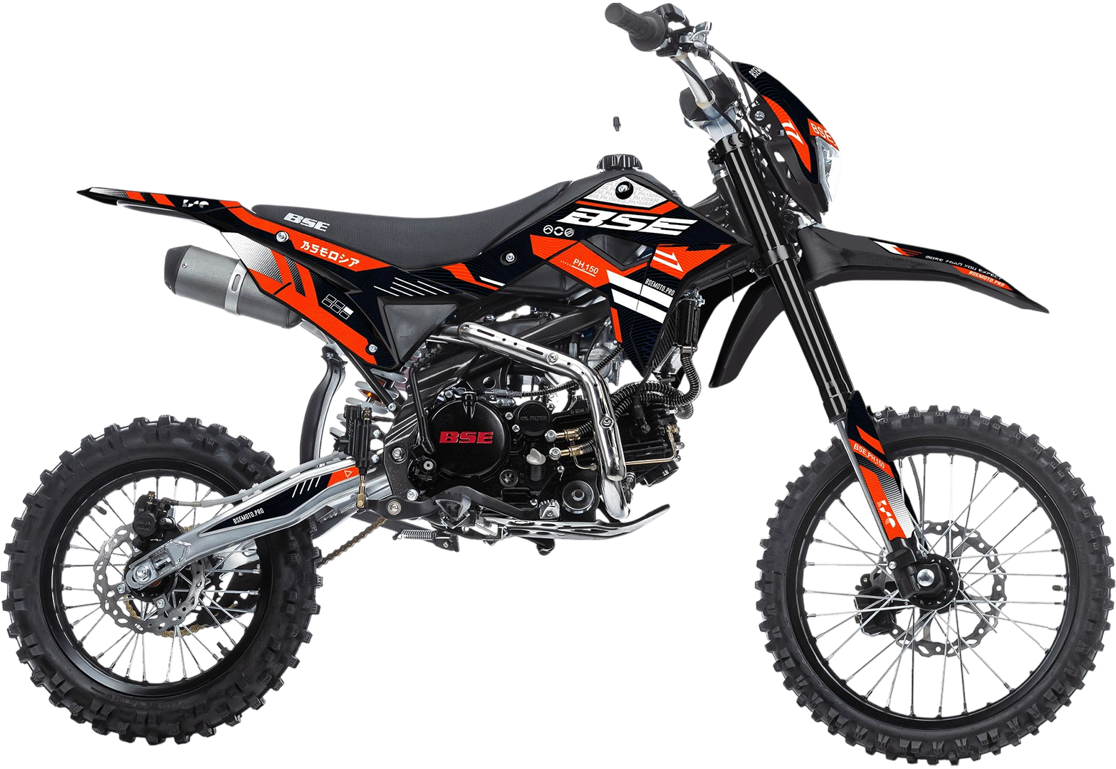 Питбайк BSE PH 150 17/14 AK47 Red