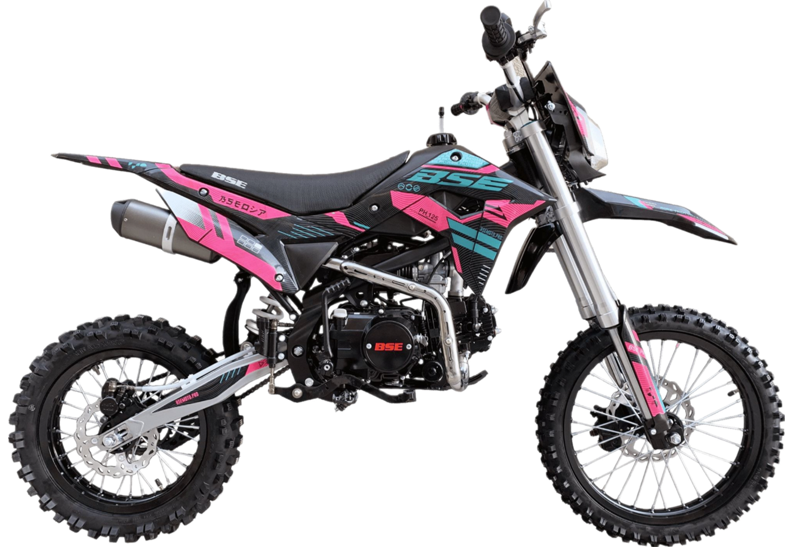 Питбайк BSE PH125 AK47 Aquamarine (040)