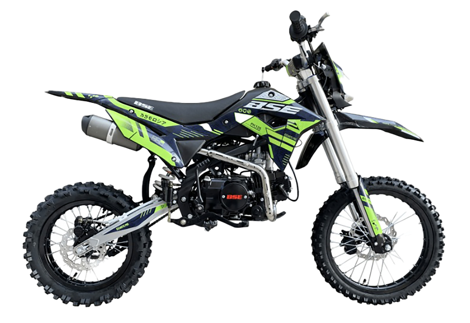 Питбайк BSE PH 125 AK47 Green (015)