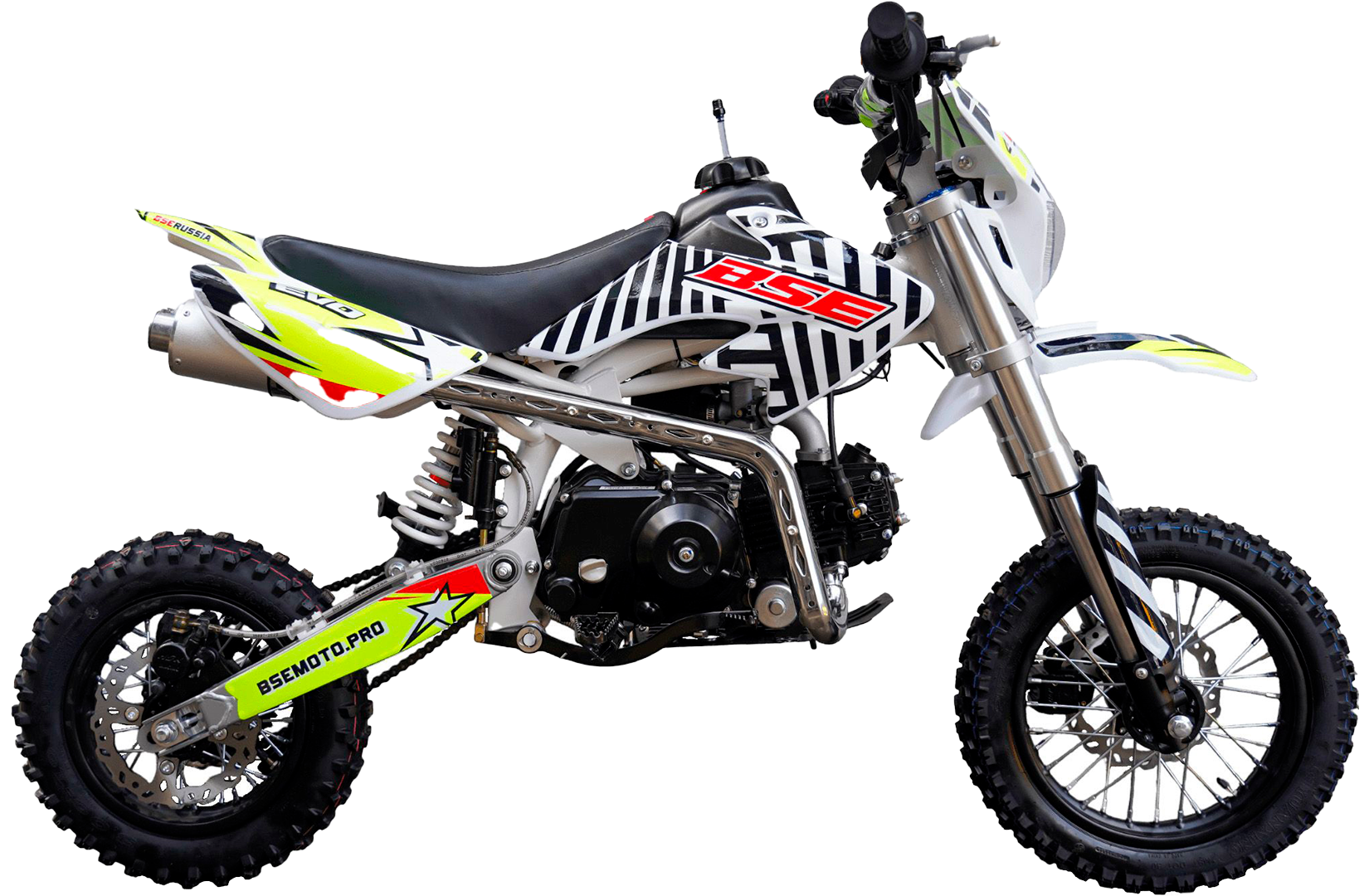 Питбайк BSE EVO 110e Twister A 12/10 (Автомат КПП)